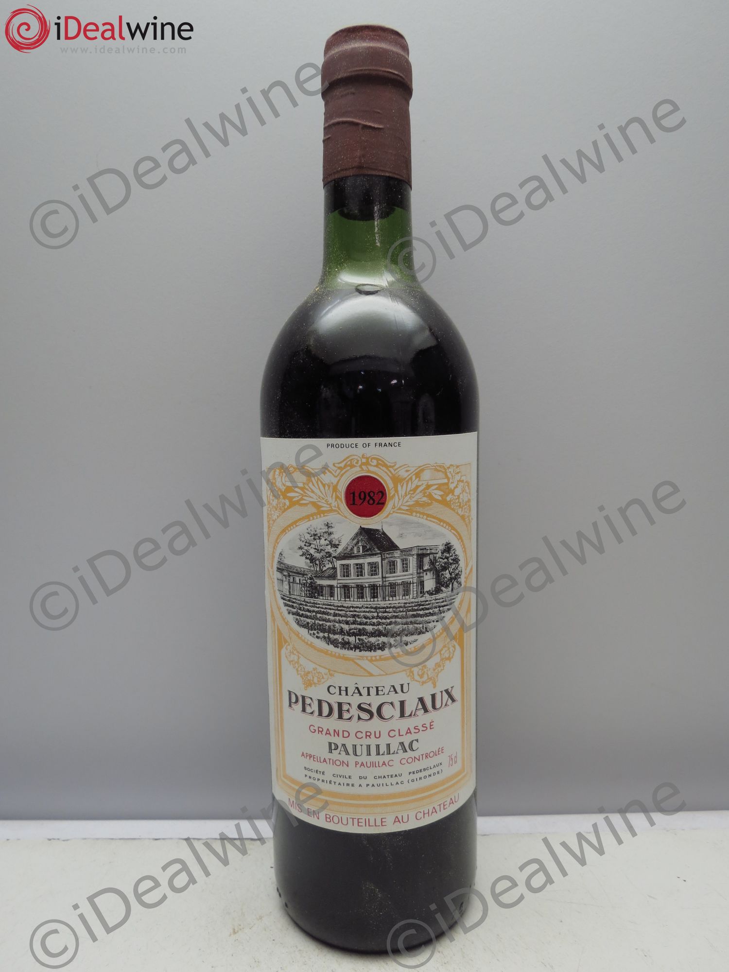 Château Pedesclaux 5ème Grand Cru Classé 1982 - Lot de 12 bouteilles - 0