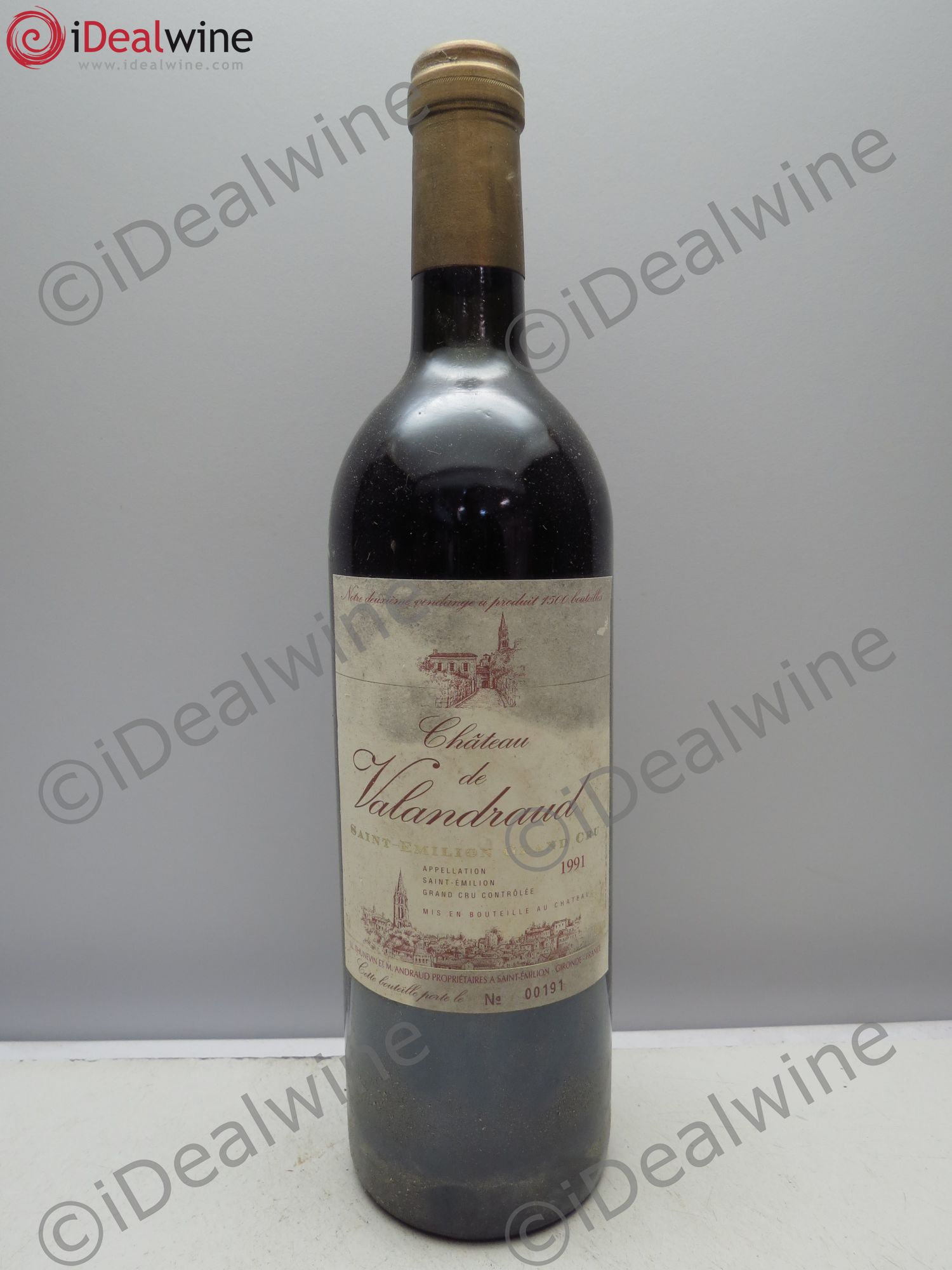 Château de Valandraud 1991 - Lot de 6 bouteilles - 0