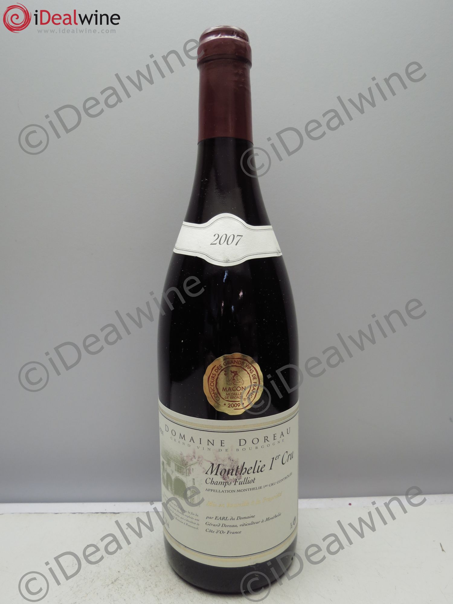 Monthélie 1er Cru (sans prix de reserve/no reserve) 2007 - Posten von 6 Flaschen - 0