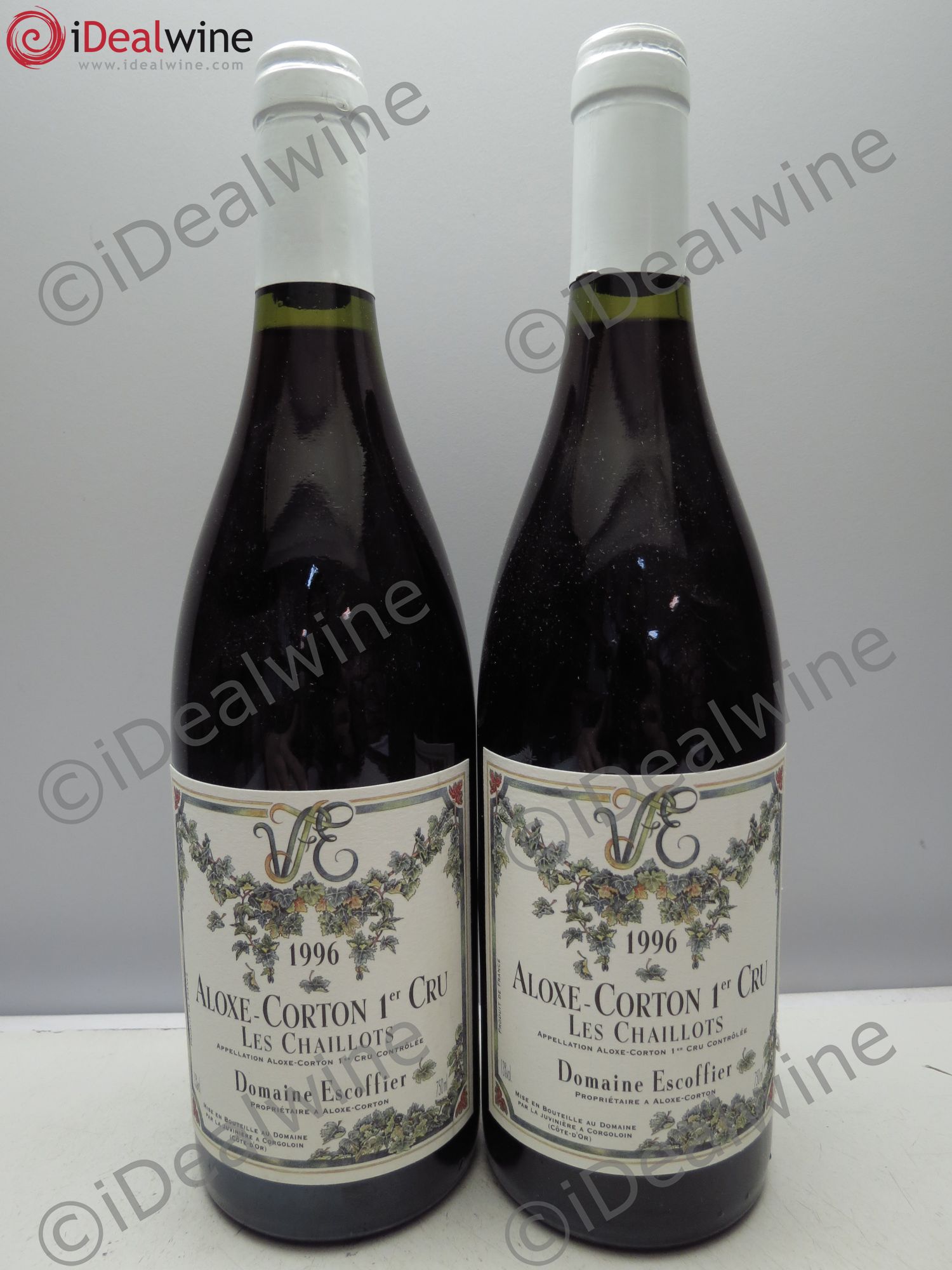 Aloxe-Corton 1er Cru Domaine Escoffier 1996 - Posten von 2 Flaschen - 0