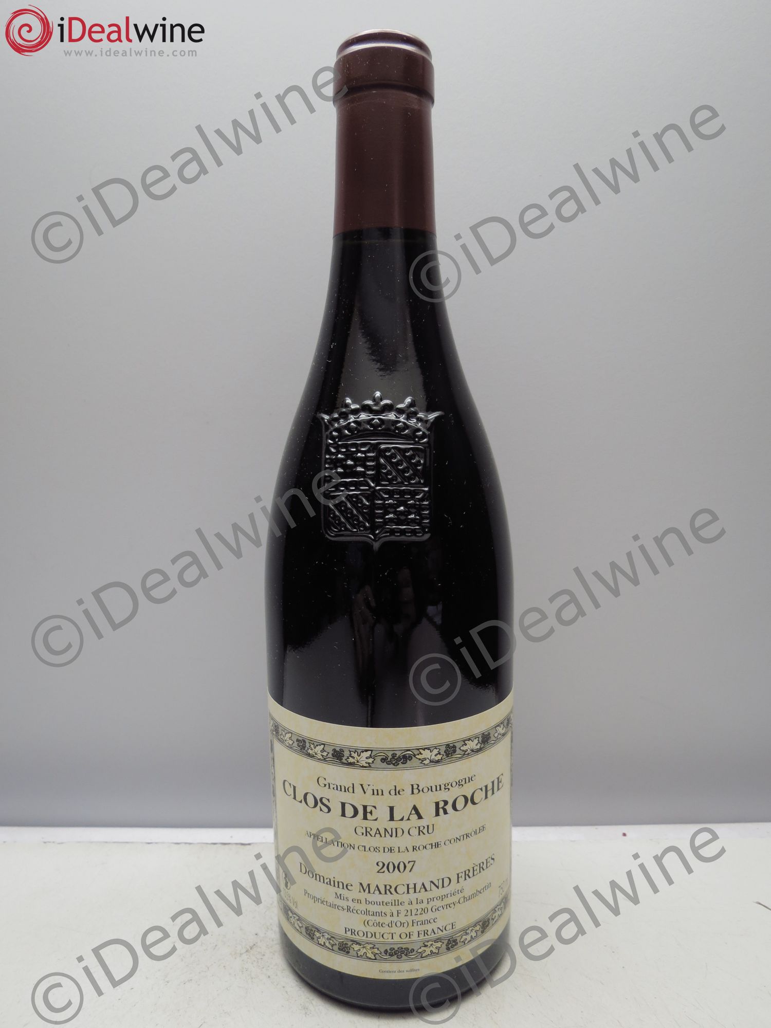 Clos de la Roche Grand Cru Domaine Marchand Frères 2007 - Posten von 6 Flaschen - 0