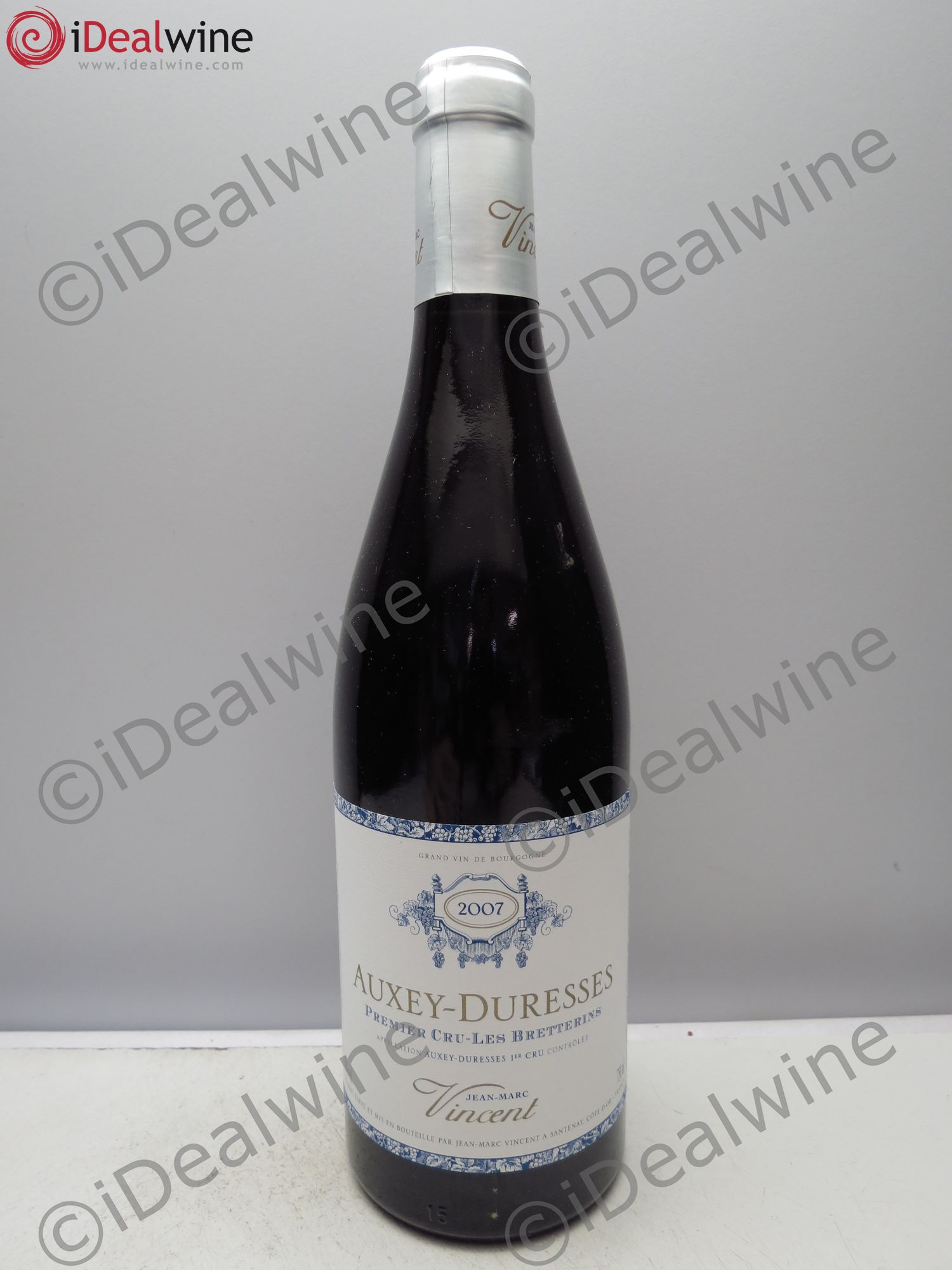 Auxey-Duresses 1er Cru J.M Vincent (sans prix de reserve/no reserve) 2007 - Posten von 6 Flaschen - 0