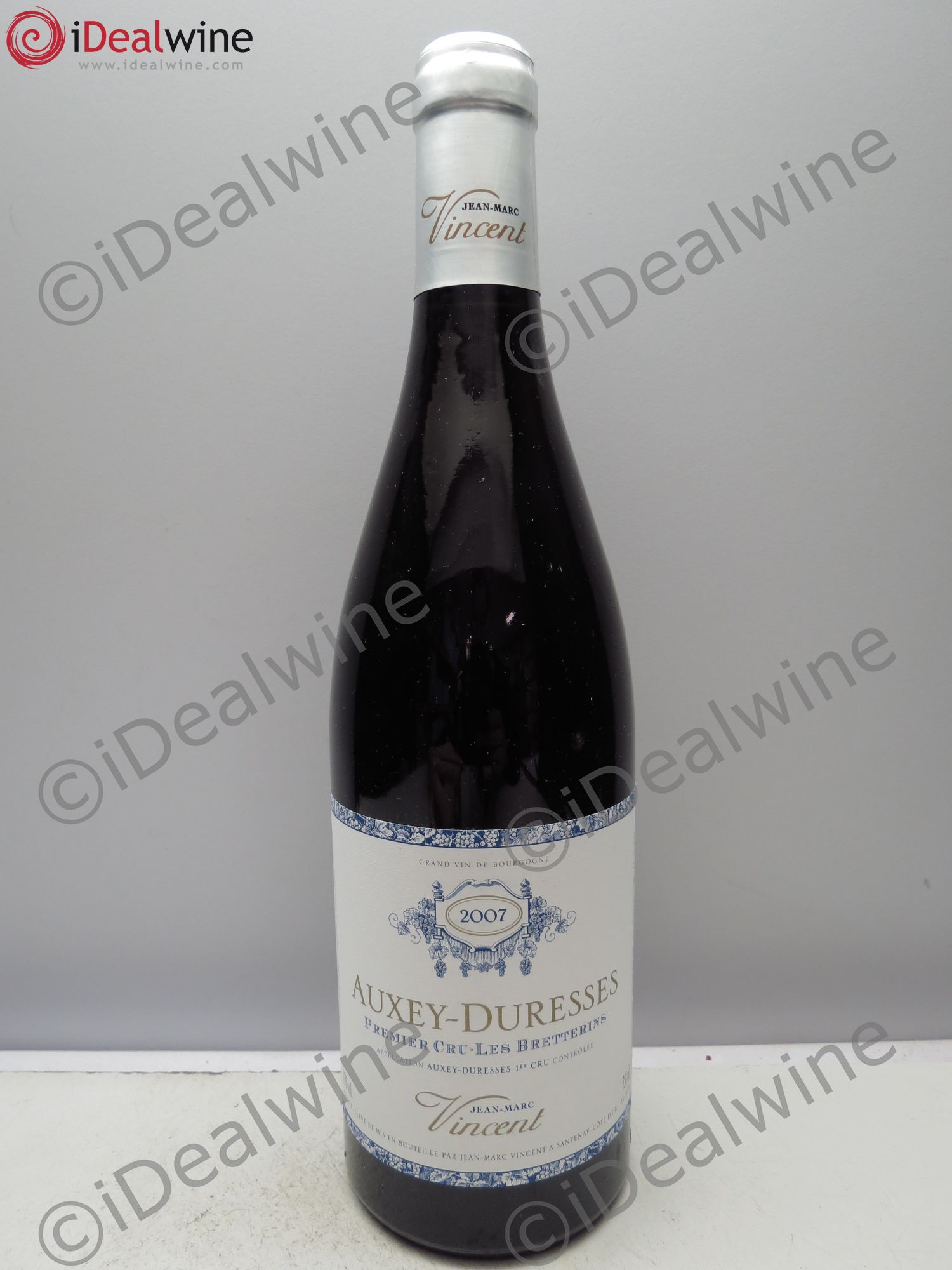 Auxey-Duresses 1er Cru J.M Vincent (sans prix de reserve/no reserve) 2007 - Lotto di 6 bottiglie - 0
