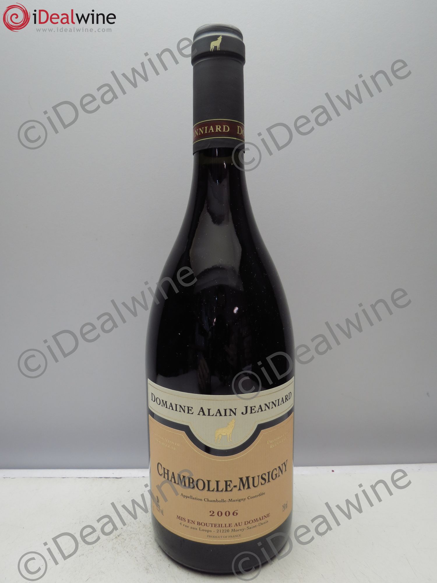 Chambolle-Musigny Domaine Alain Jeanniard (sans prix de reserve/no reserve) 2006 - Posten von 1 Flasche - 0