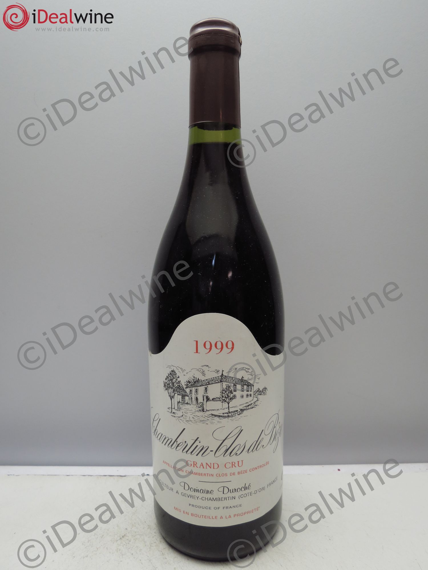 Chambertin Clos de Bèze Grand Cru Domaine Duroché 1999 - Lot de 1 bouteille - 0