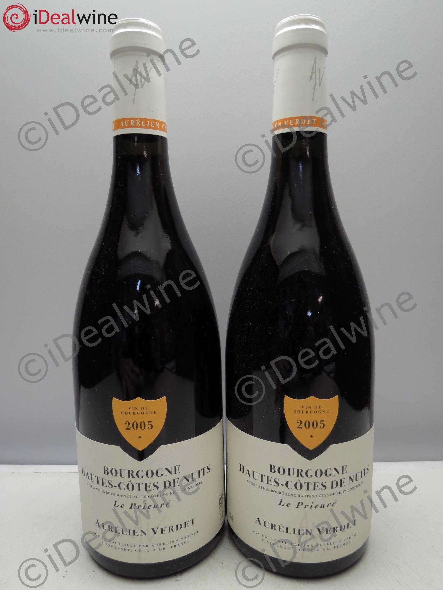 Hautes-Côtes de Nuits "le Prieuré" Aurélien Verdet 2005 - Lot de 2 bouteilles - 0