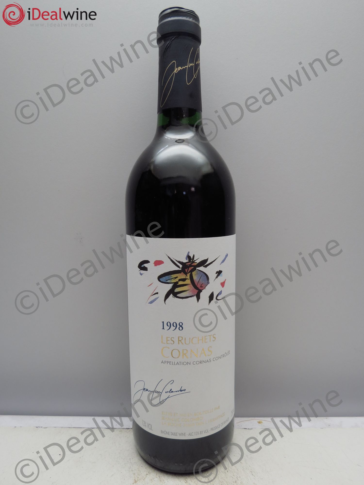 Cornas les Ruchets Jean-Luc Colombo (sans prix de reserve / no reserve) 1998 - Posten von 1 Flasche - 0