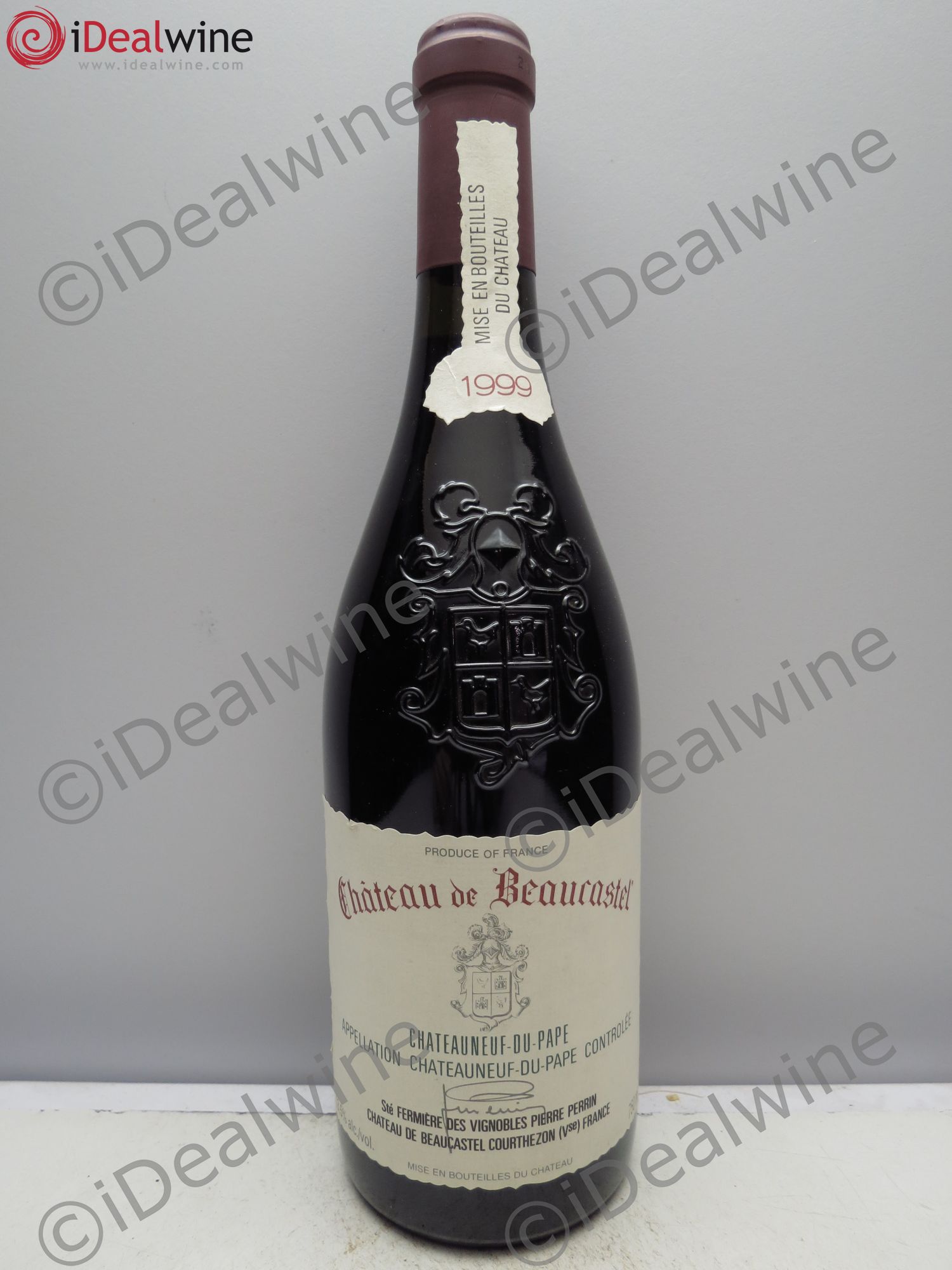 Châteauneuf-du-Pape Château de Beaucastel Famille Perrin 1999 - Lot de 1 bouteille - 0