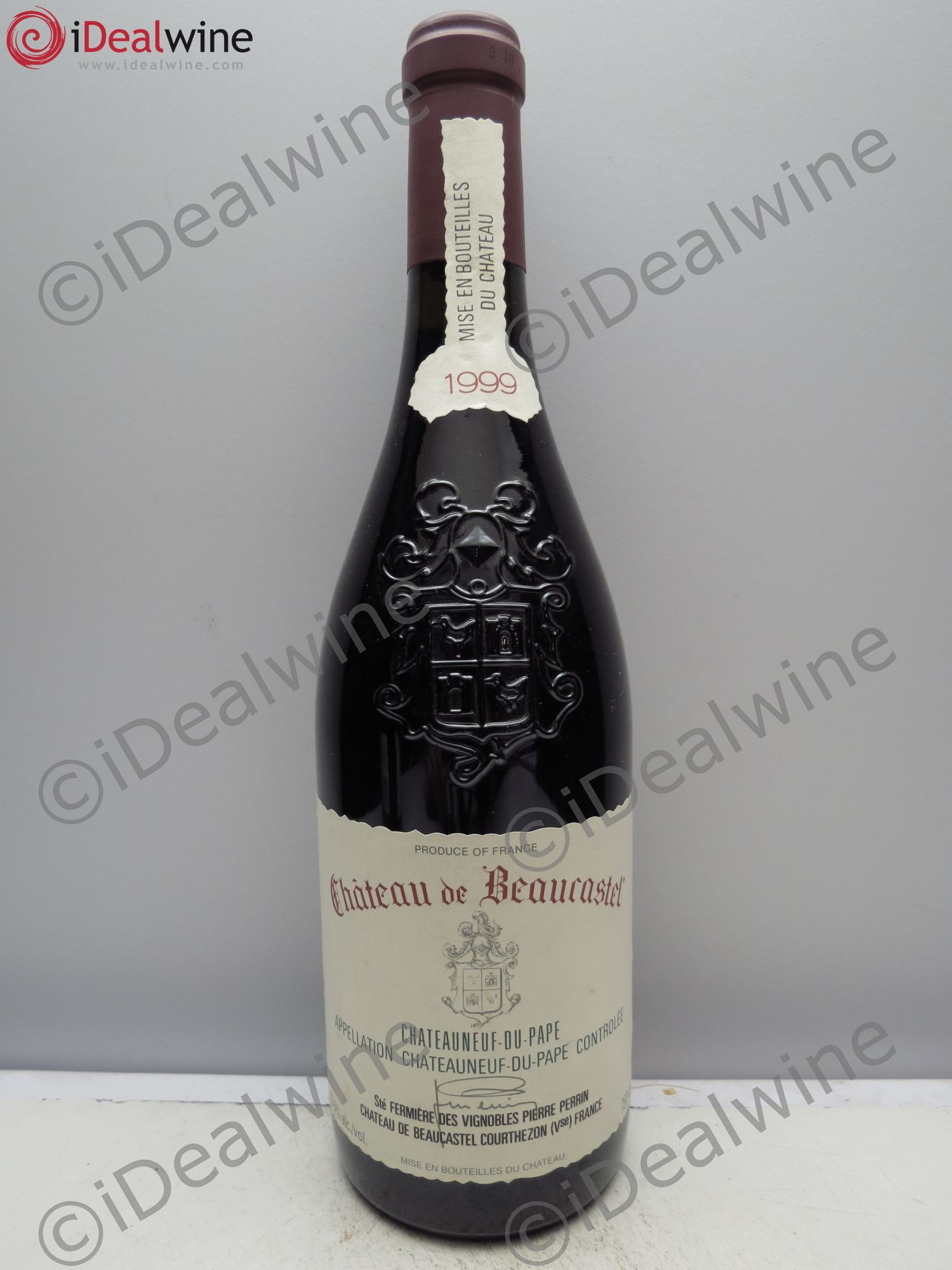 Châteauneuf-du-Pape Château de Beaucastel Famille Perrin 1999 - Lot de 1 bouteille - 0