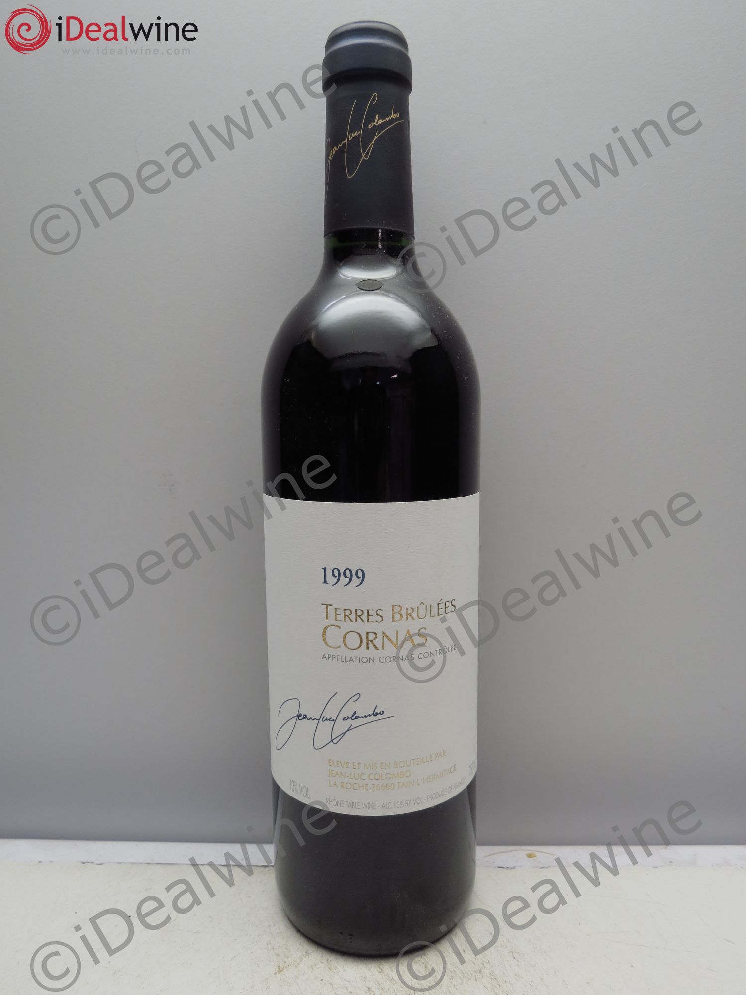 Cornas Terres Brûlées Jean-Luc Colombo (sans prix de reserve / no reserve) 1999 - Posten von 1 Flasche - 0