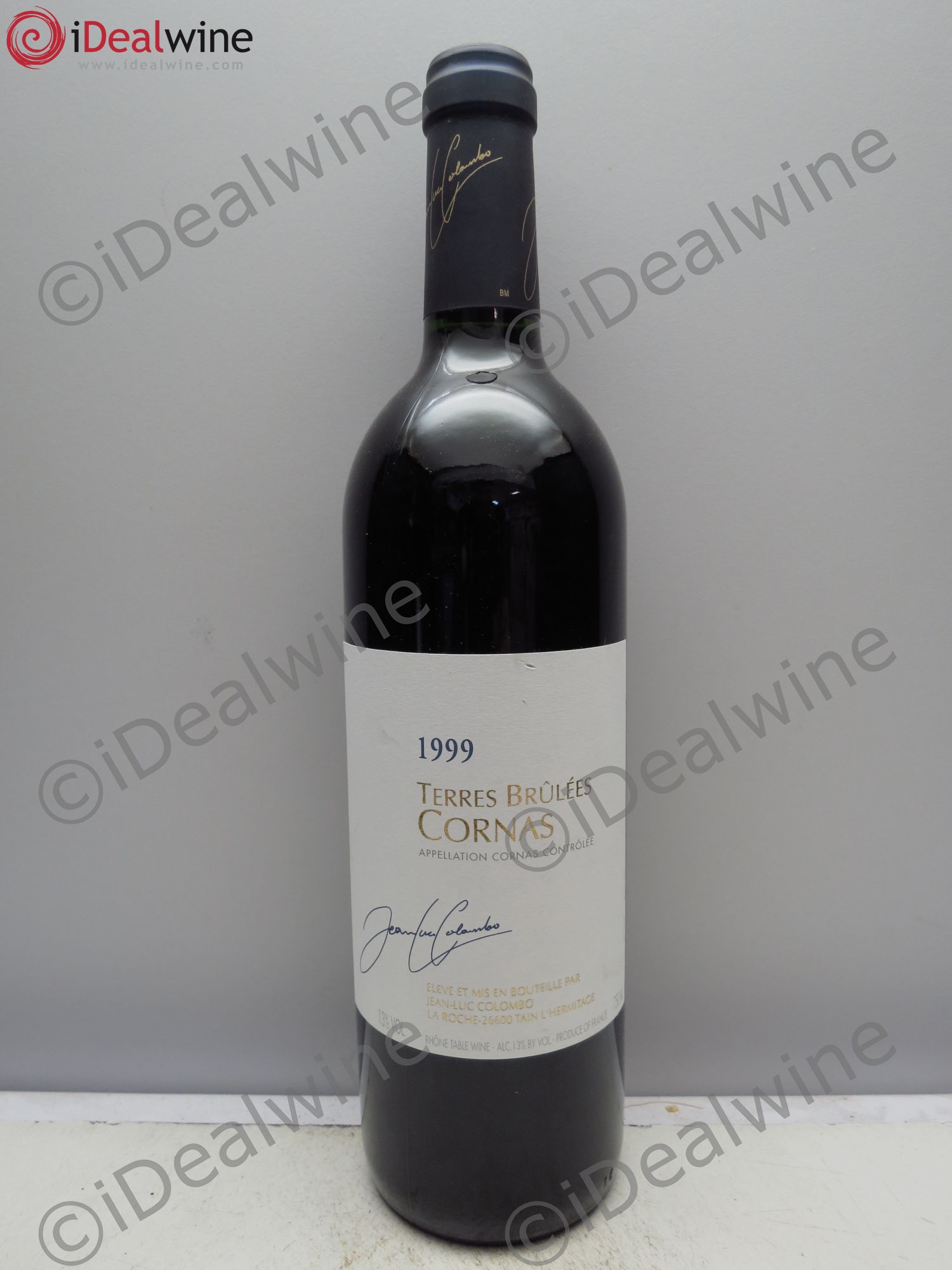 Cornas Terres Brûlées Jean-Luc Colombo (sans prix de réserve/no reserve) 1999 - Posten von 1 Flasche - 0