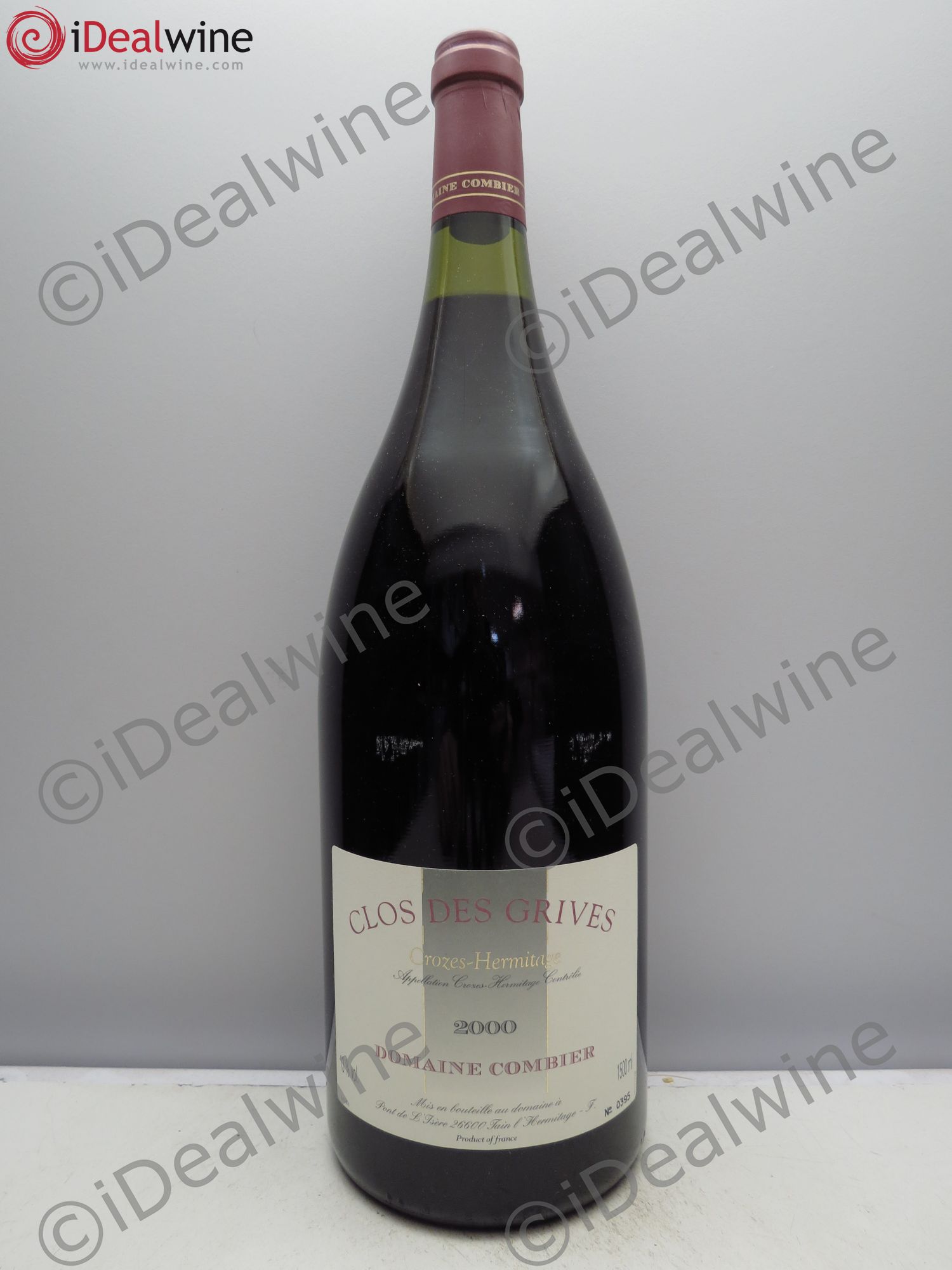 Crozes-Hermitage Clos des Grives Combier 2000 - Lot de 1 magnum - 0
