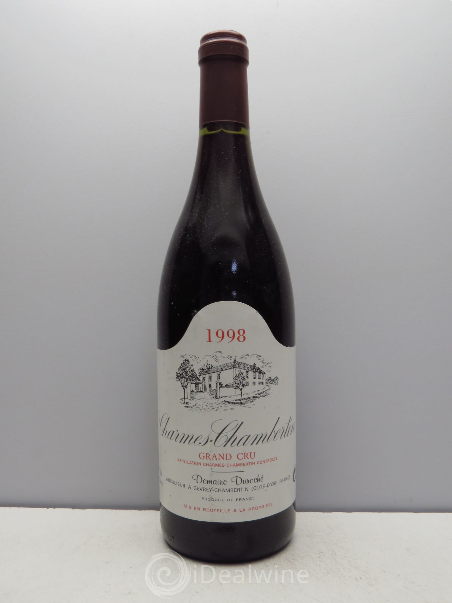Charmes-Chambertin Grand Cru Domaine Duroché 1998 - Posten von 1 Flasche - 0