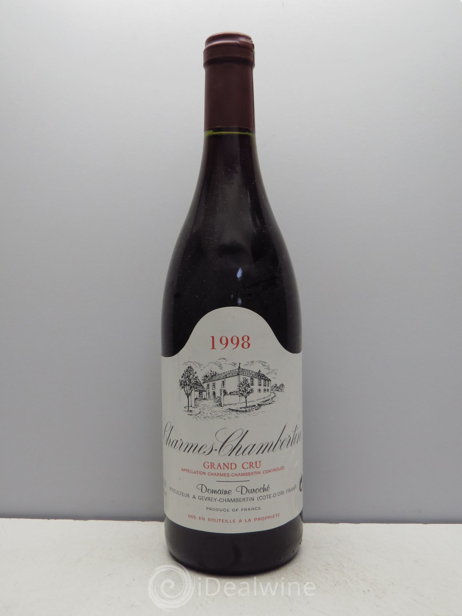 Charmes-Chambertin Grand Cru Domaine Duroché (sans prix de réserve - no reserve) 1998 - Posten von 1 Flasche - 0