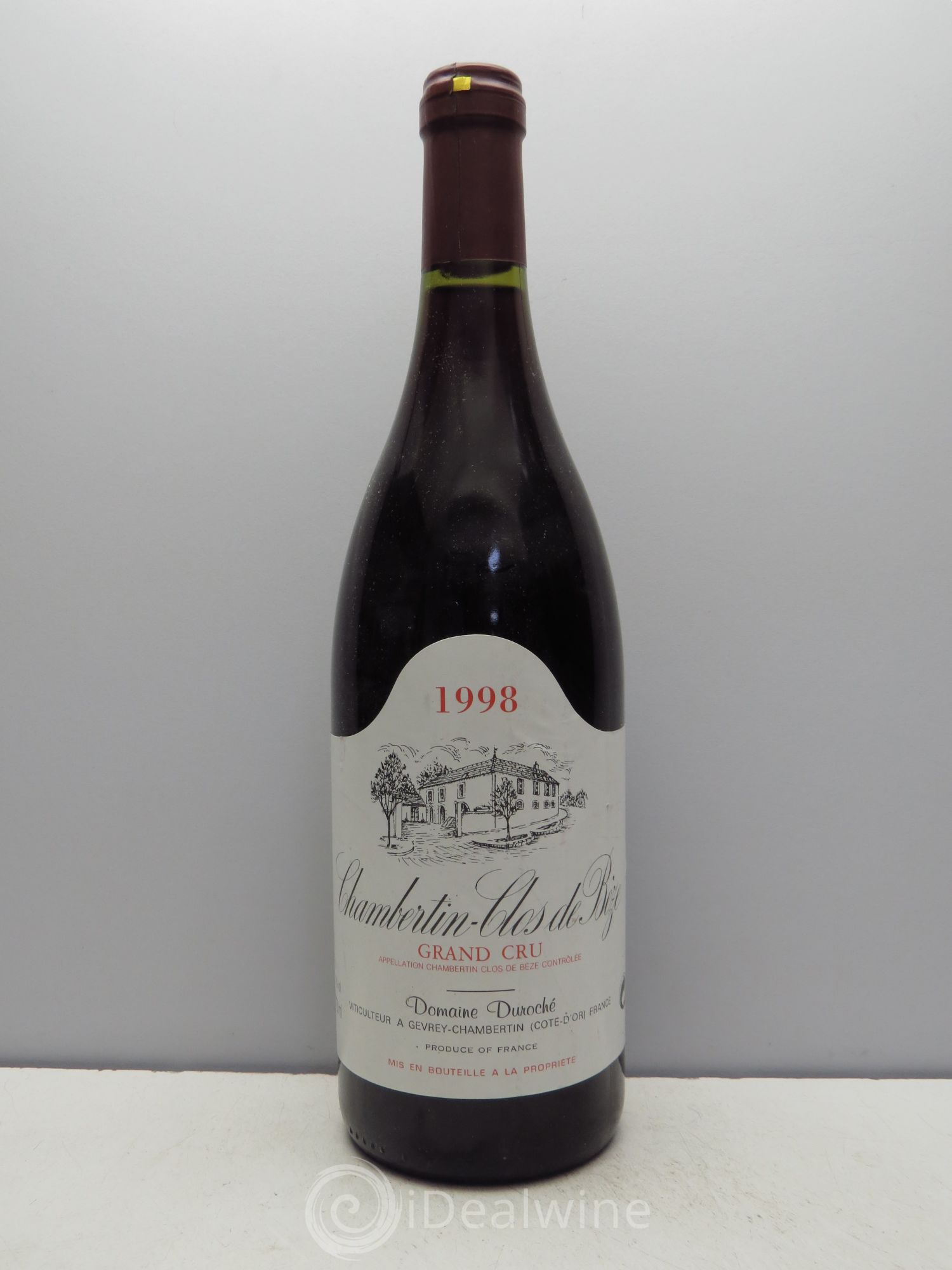Chambertin Clos de Bèze Grand Cru Domaine Duroché (sans prix de réserve - no reserve) 1998 - Posten von 1 Flasche - 0