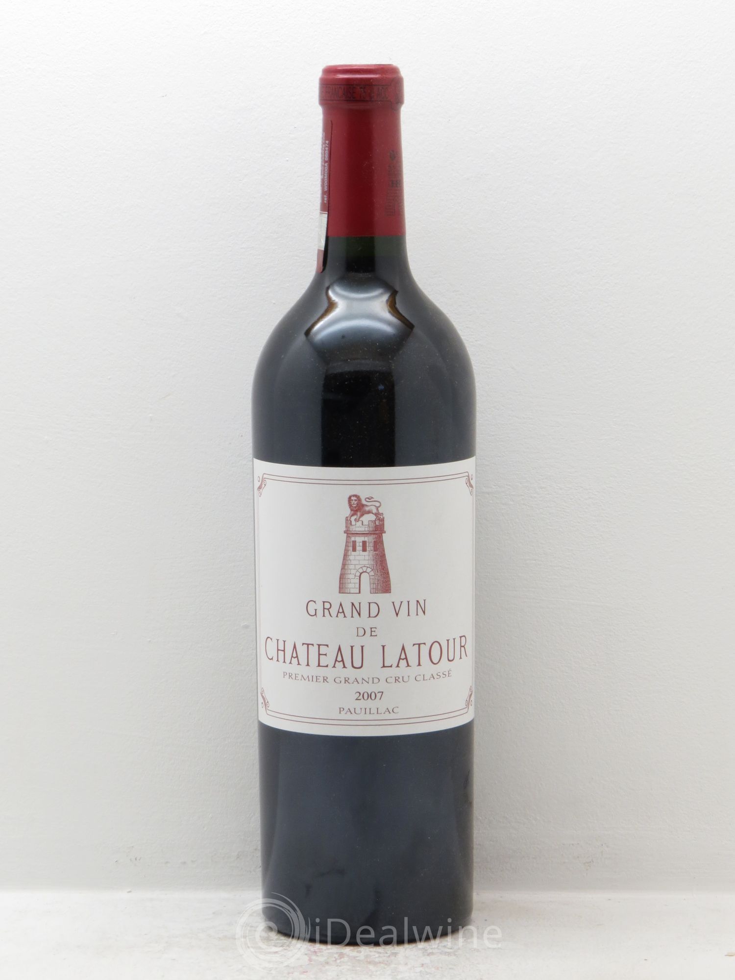 Château Latour 1er Grand Cru Classé 2007 - Lot de 1 bouteille - 0