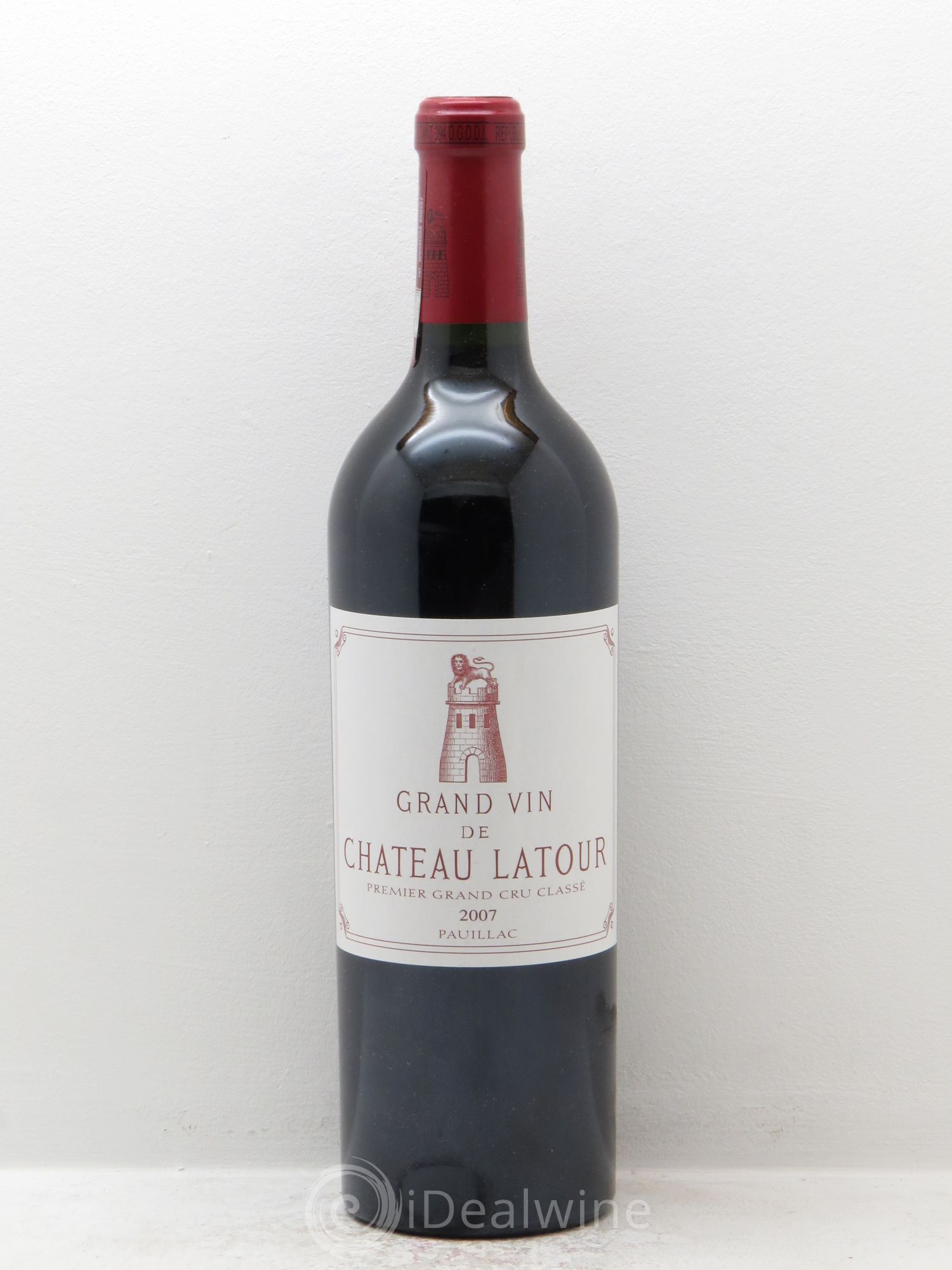 Château Latour 1er Grand Cru Classé 2007 - Lot de 1 bouteille - 0