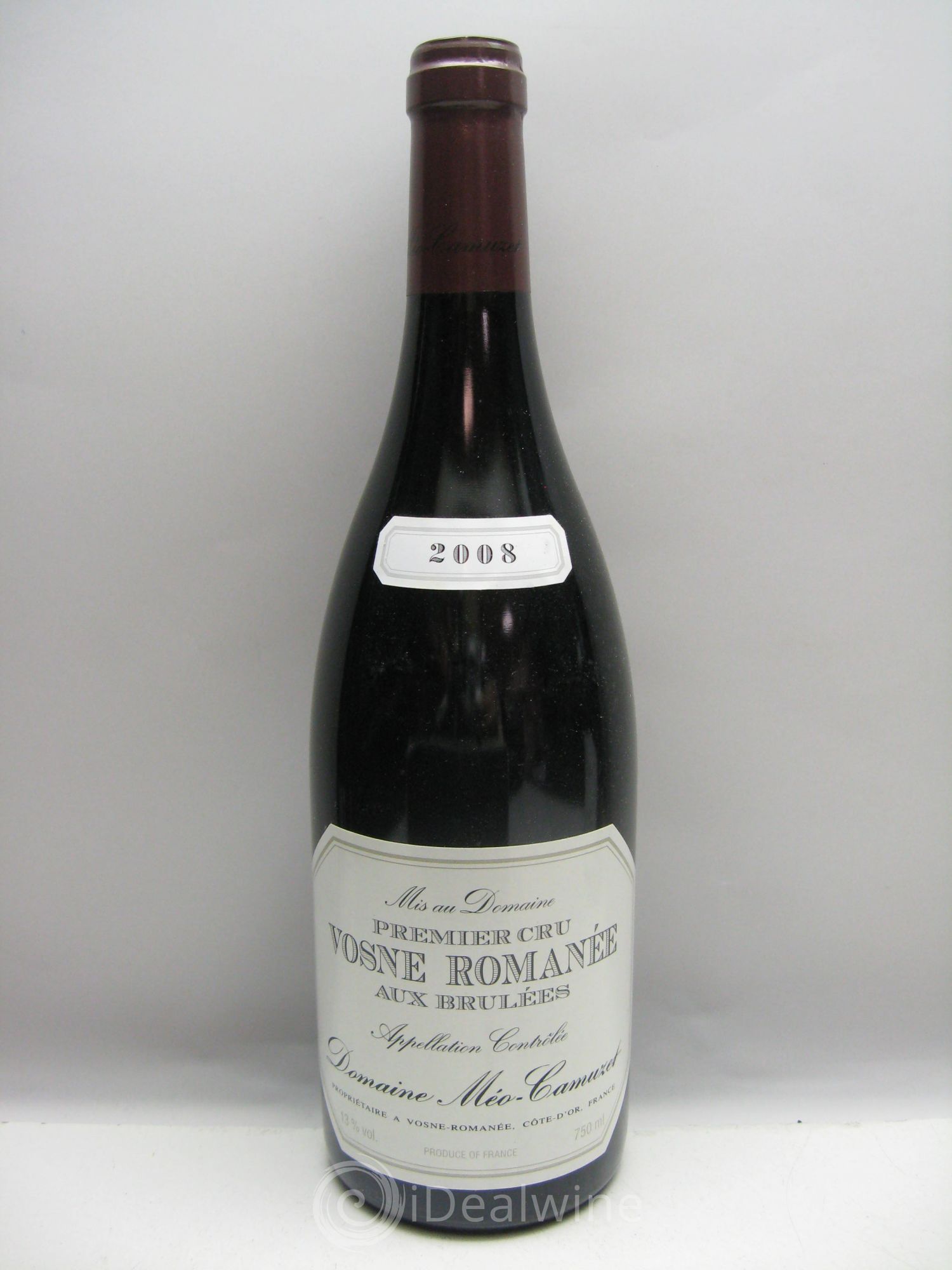 Vosne-Romanée 1er Cru Aux Brûlées Méo-Camuzet (Domaine) 2008 - Lot de 1 bouteille - 0