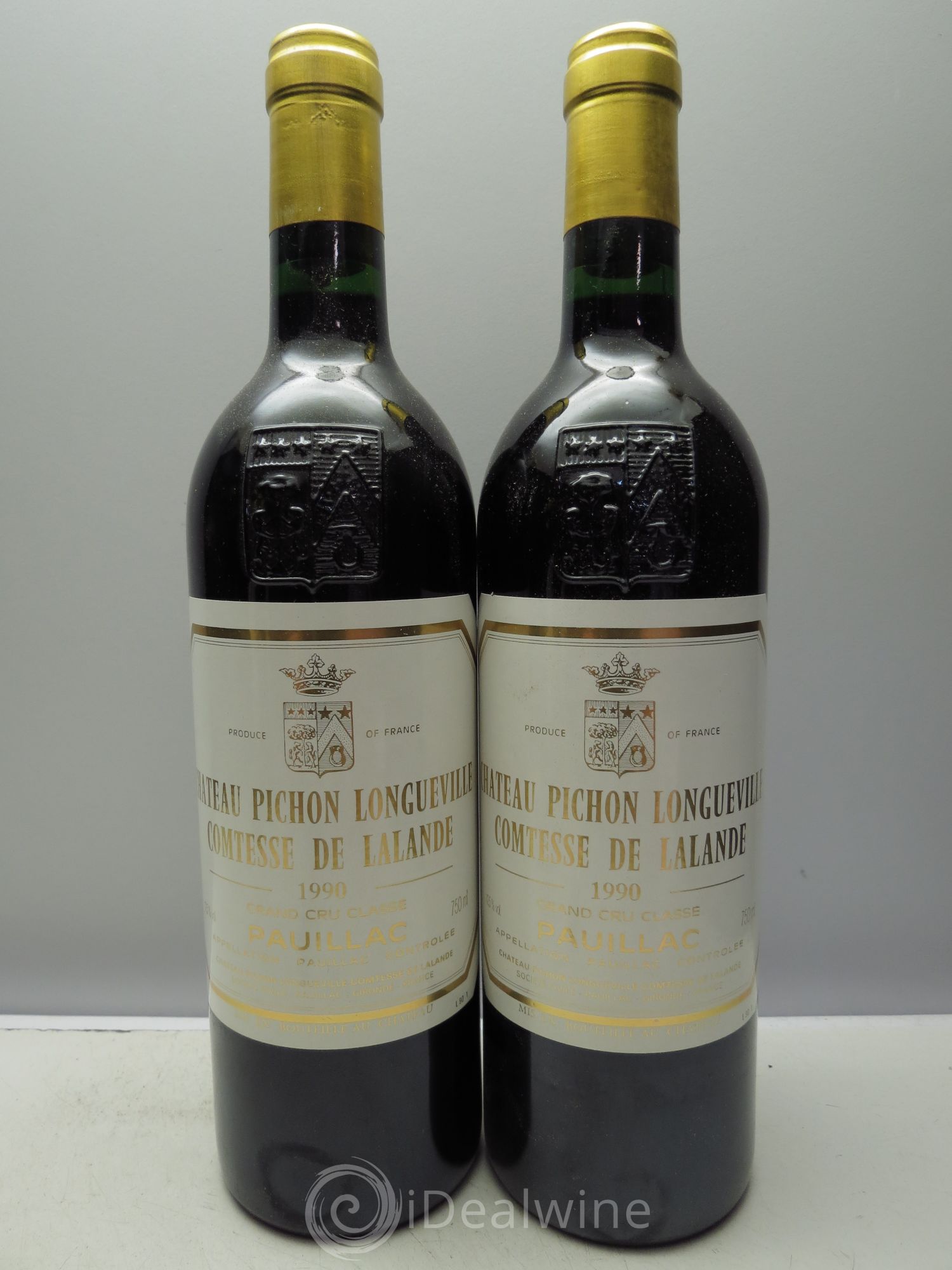 Château Pichon Longueville Comtesse de Lalande 2ème Grand Cru Classé 1990 - Lot de 12 bouteilles - 4