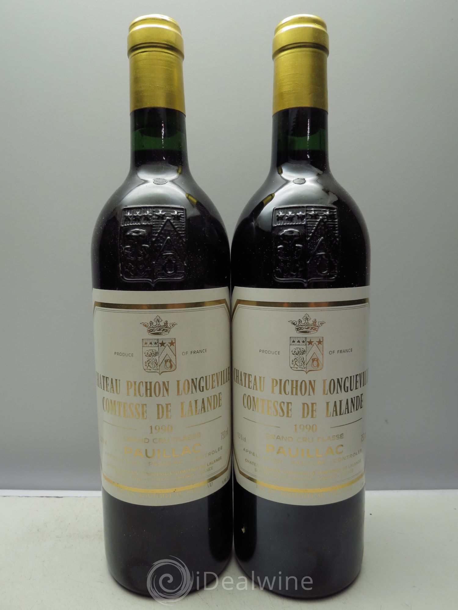 Château Pichon Longueville Comtesse de Lalande 2ème Grand Cru Classé 1990 - Lot de 12 bouteilles - 6