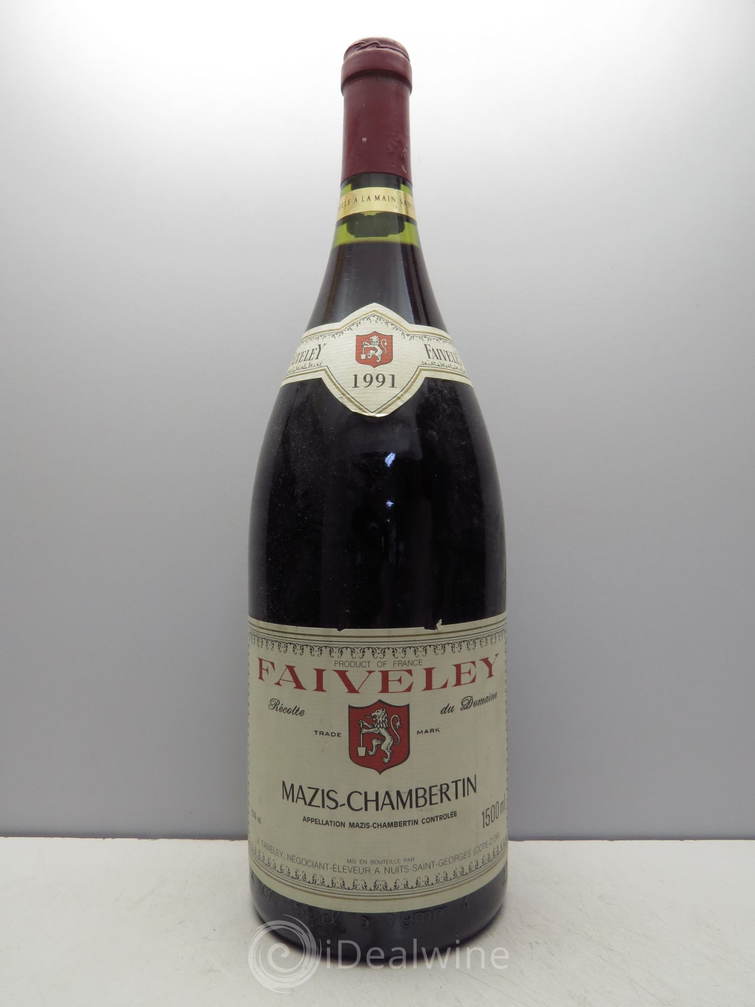 Mazis-Chambertin Grand Cru Faiveley 1991 - Lot de 1 magnum - 0