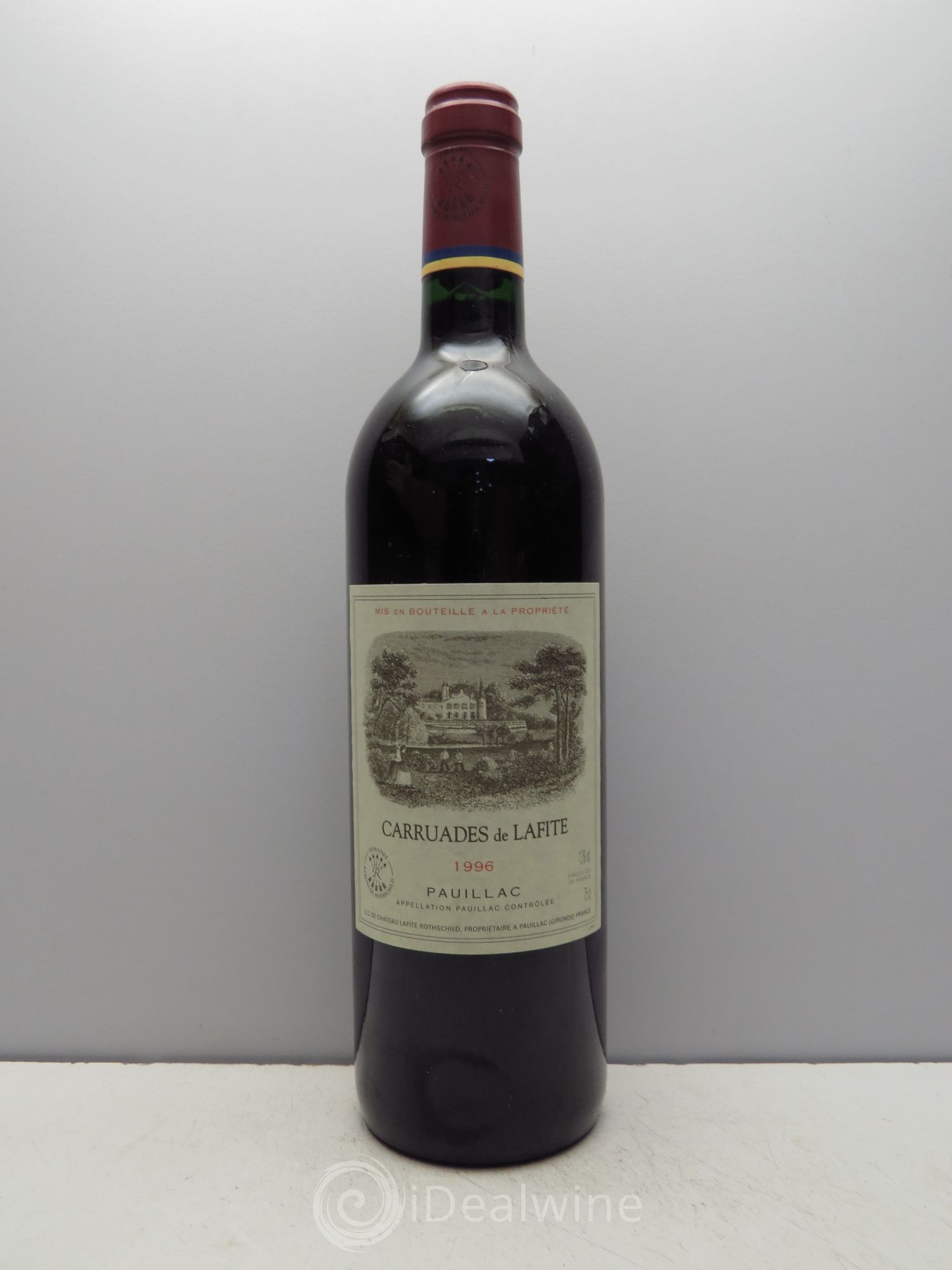 Carruades de Lafite Rothschild Second Vin 1996 - Lot de 1 bouteille - 0