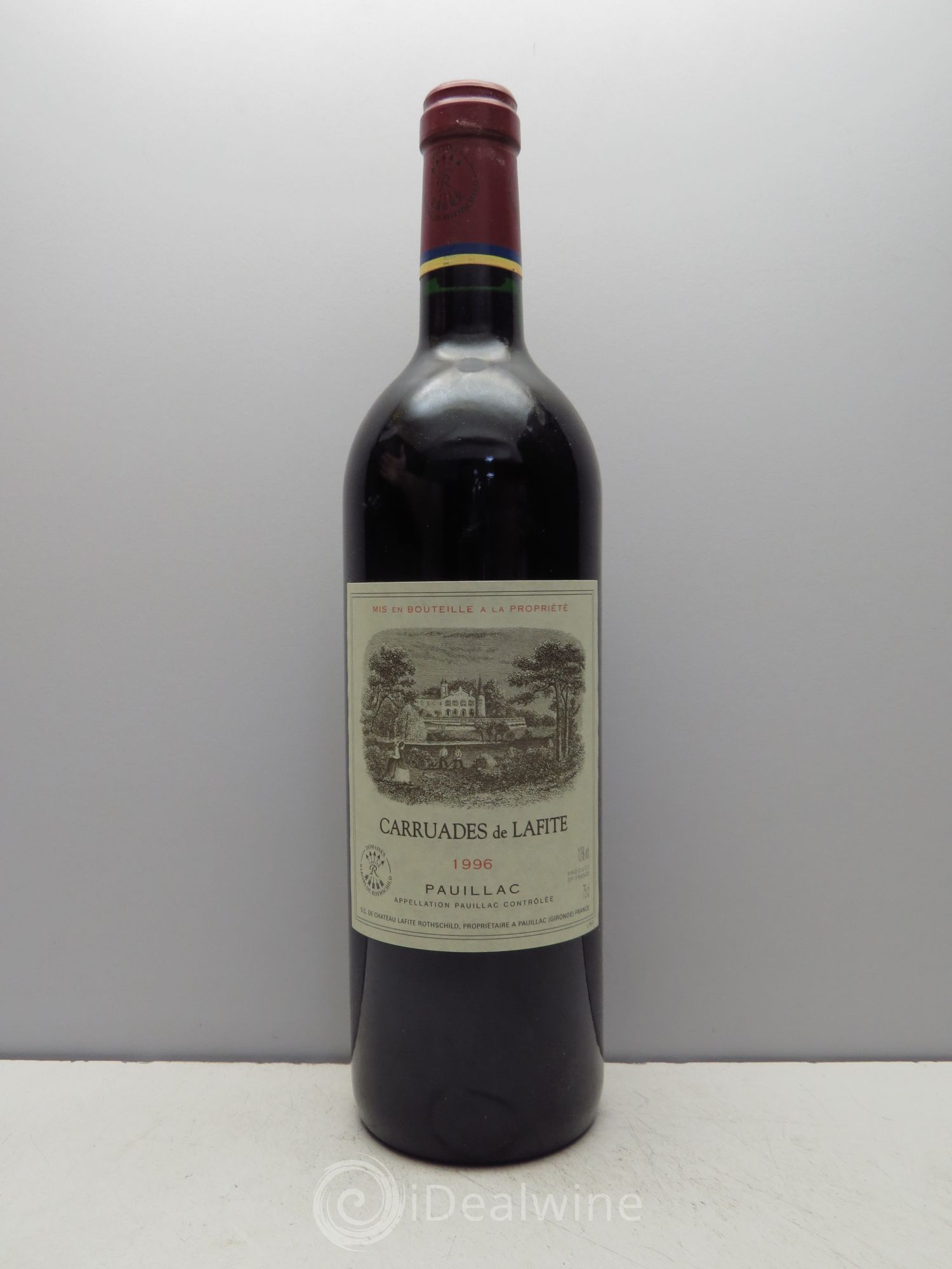 Carruades de Lafite Rothschild Second Vin (sans prix de réserve - no reserve) 1996 - Posten von 1 Flasche - 0