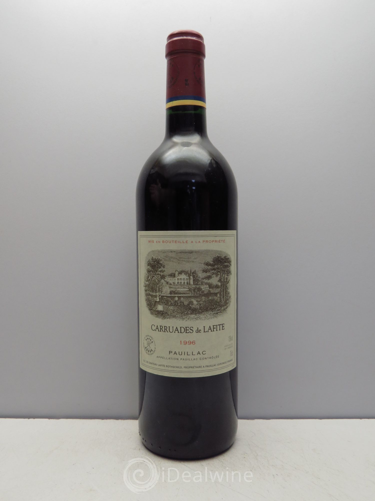 Carruades de Lafite Rothschild Second Vin 1996 - Lot de 1 bouteille - 0