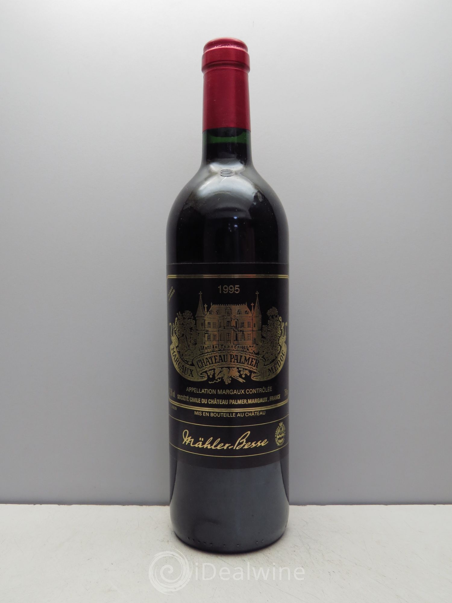 Château Palmer 3ème Grand Cru Classé 1995 - Lot de 1 bouteille - 0