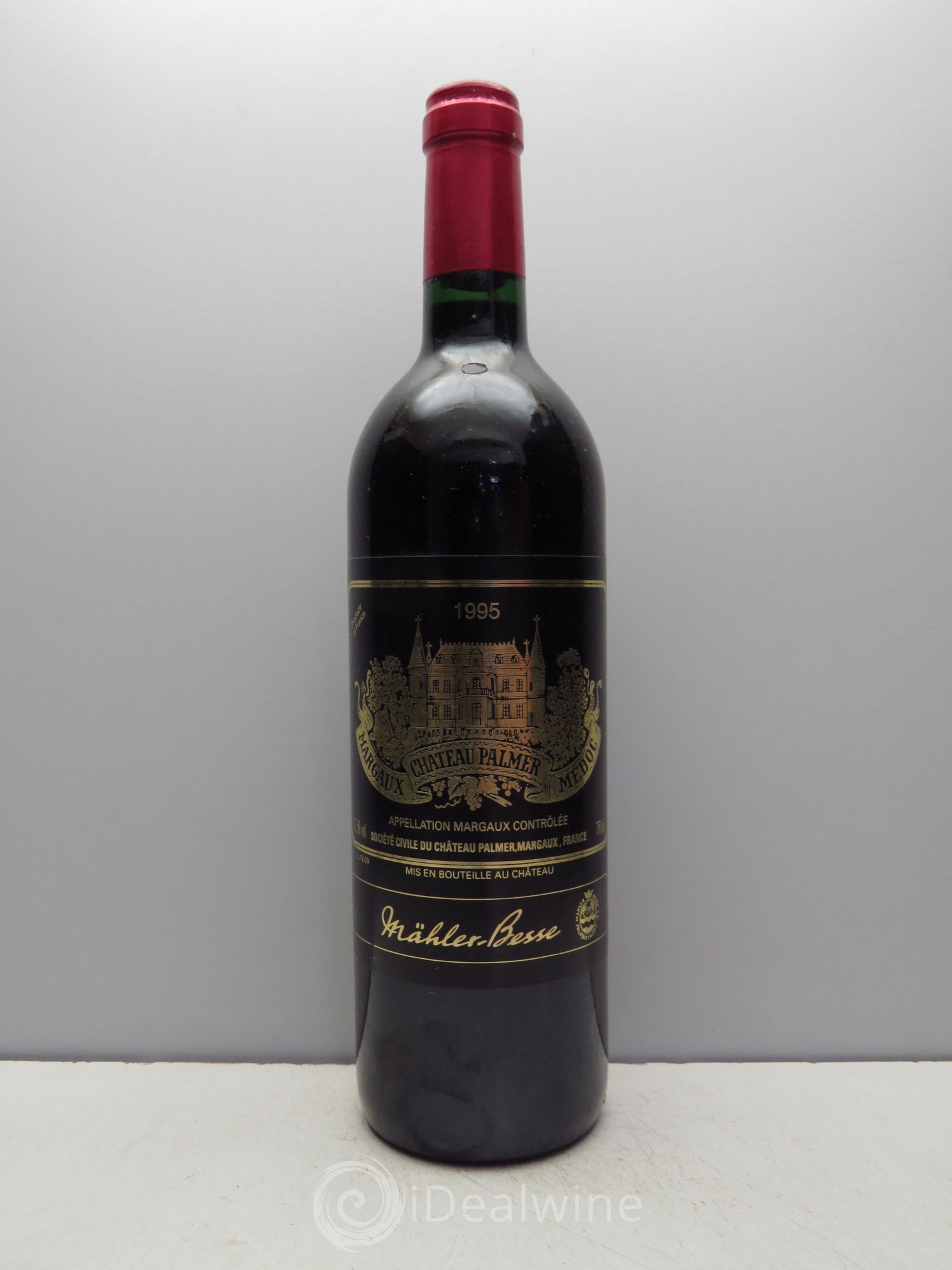 Château Palmer 3ème Grand Cru Classé 1995 - Lot de 1 bouteille - 0