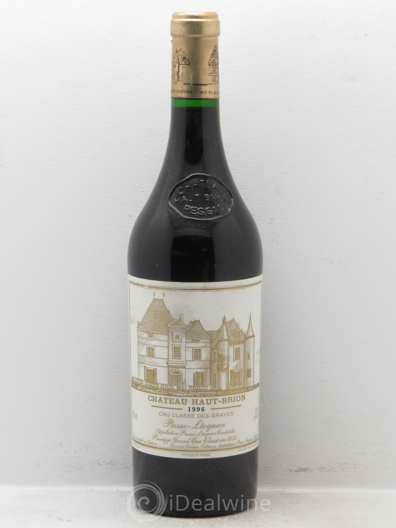 Château Haut Brion 1er Grand Cru Classé 1996 - Lot de 1 bouteille - 0
