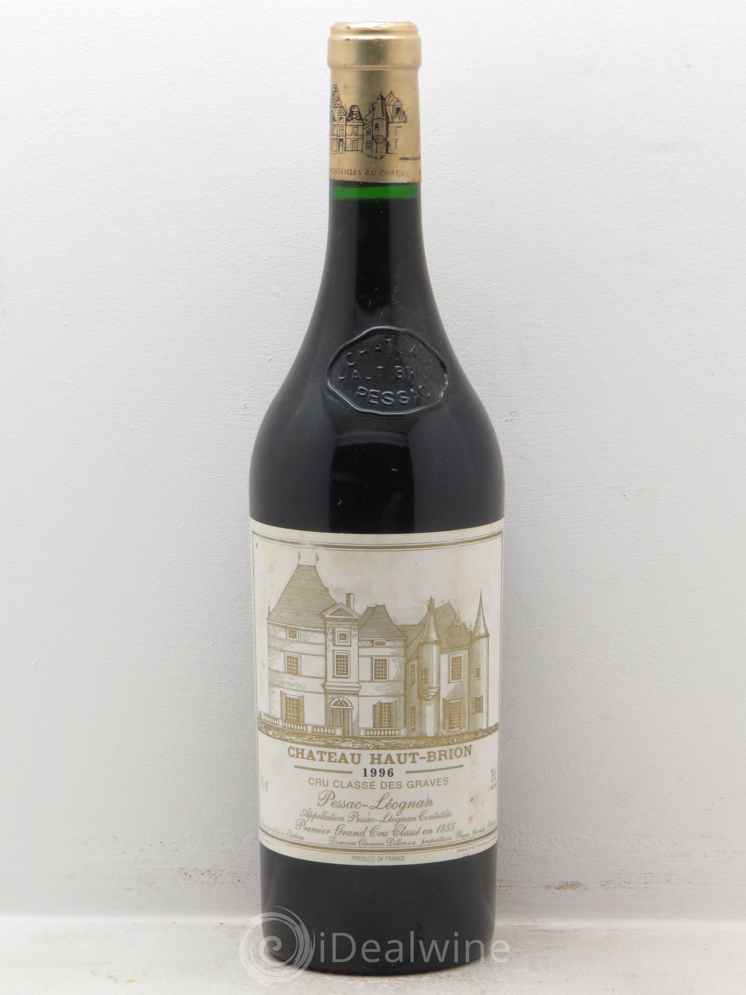 Château Haut Brion 1er Grand Cru Classé 1996 - Lot de 1 bouteille - 0