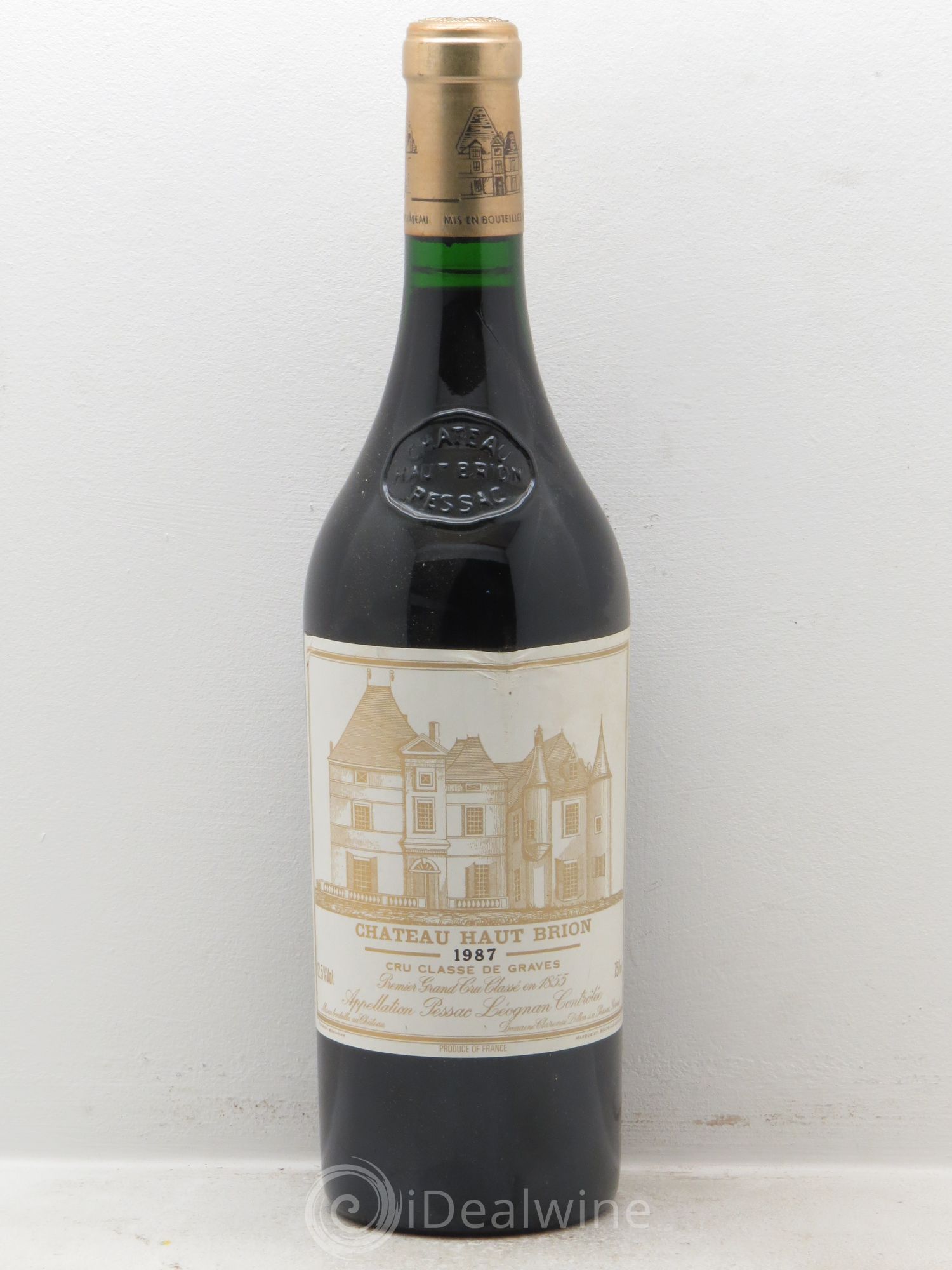 Château Haut Brion 1er Grand Cru Classé (sans prix de reserve) 1987 - Lot de 1 bouteille - 0