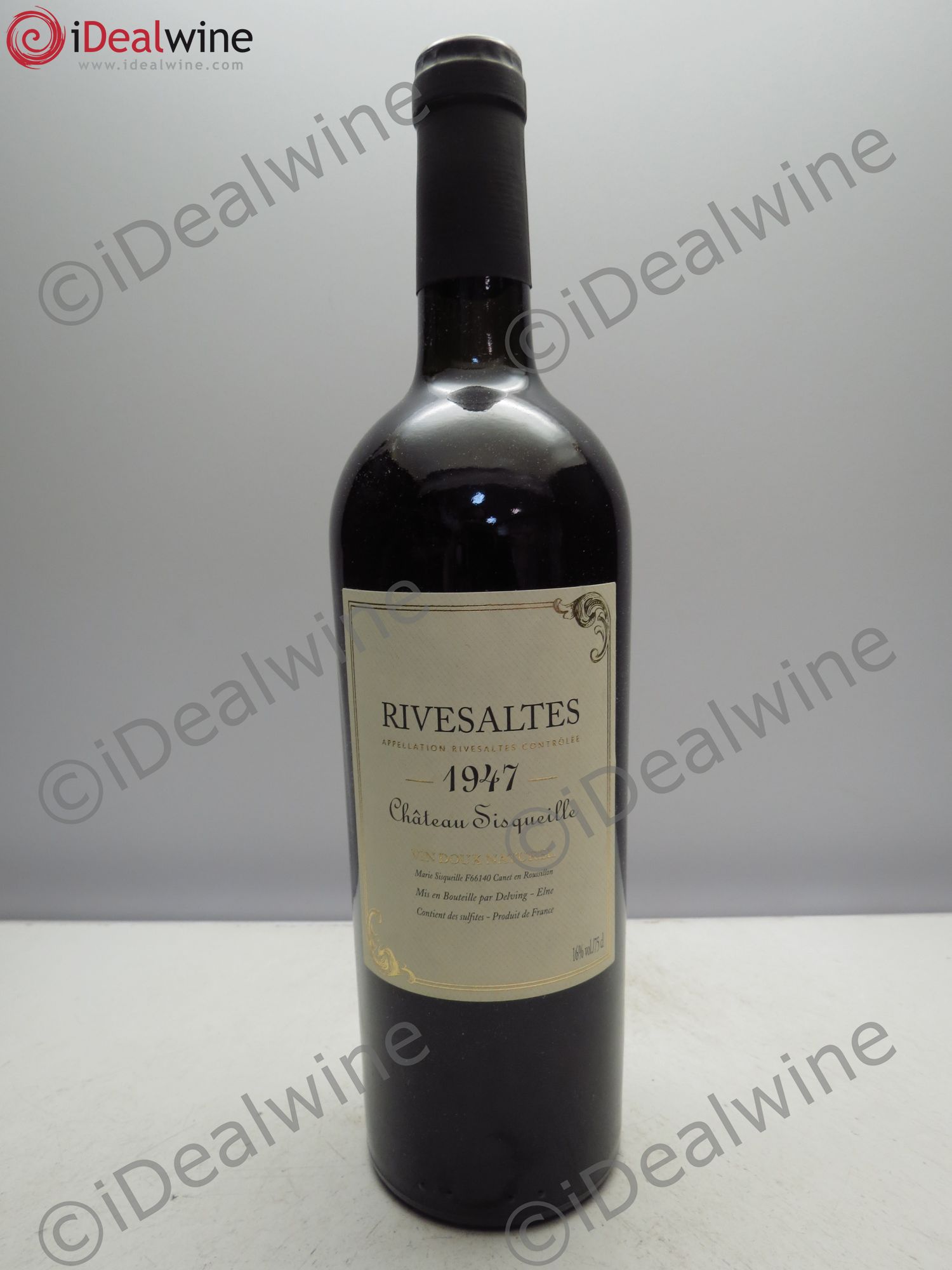 Rivesaltes Château Sisqueille 1947 - Posten von 1 Flasche - 0