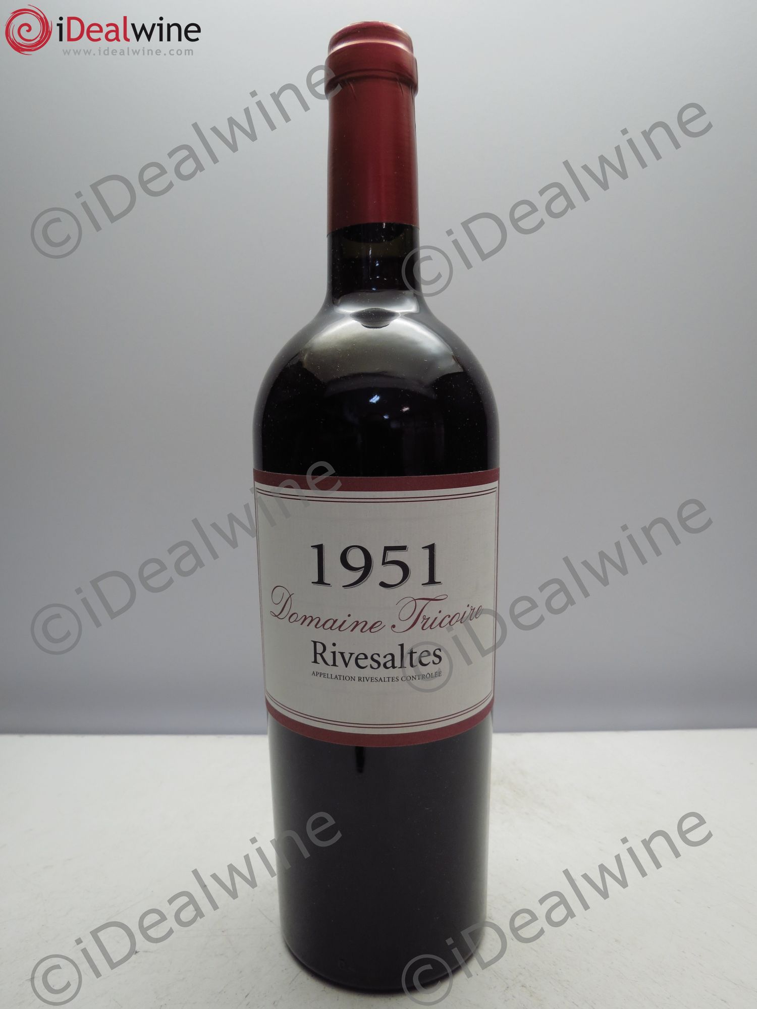 Rivesaltes Domaine Tricoire 1951 - Posten von 1 Flasche - 0