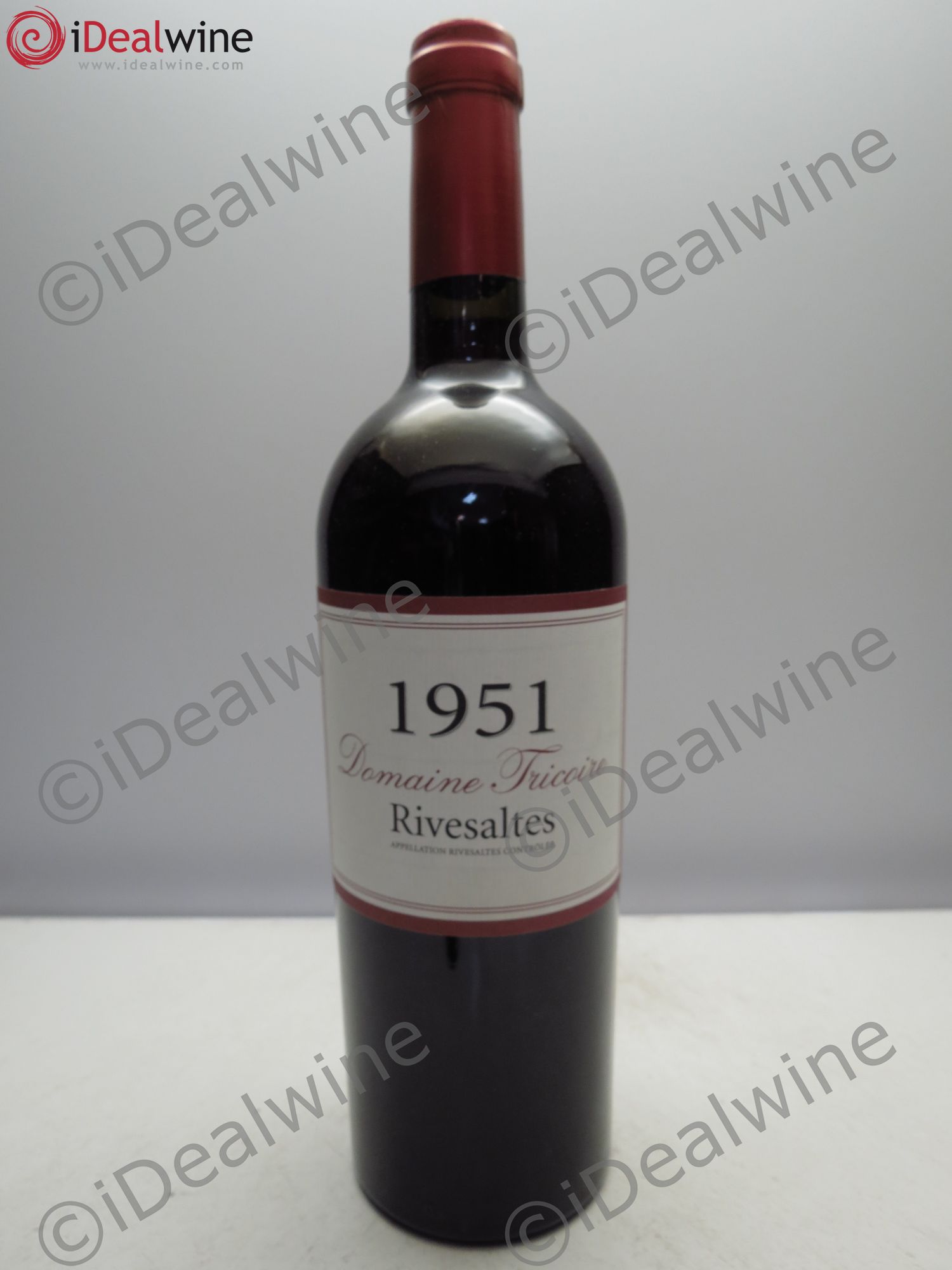 Rivesaltes Domaine Tricoire 1951 - Posten von 1 Flasche - 0