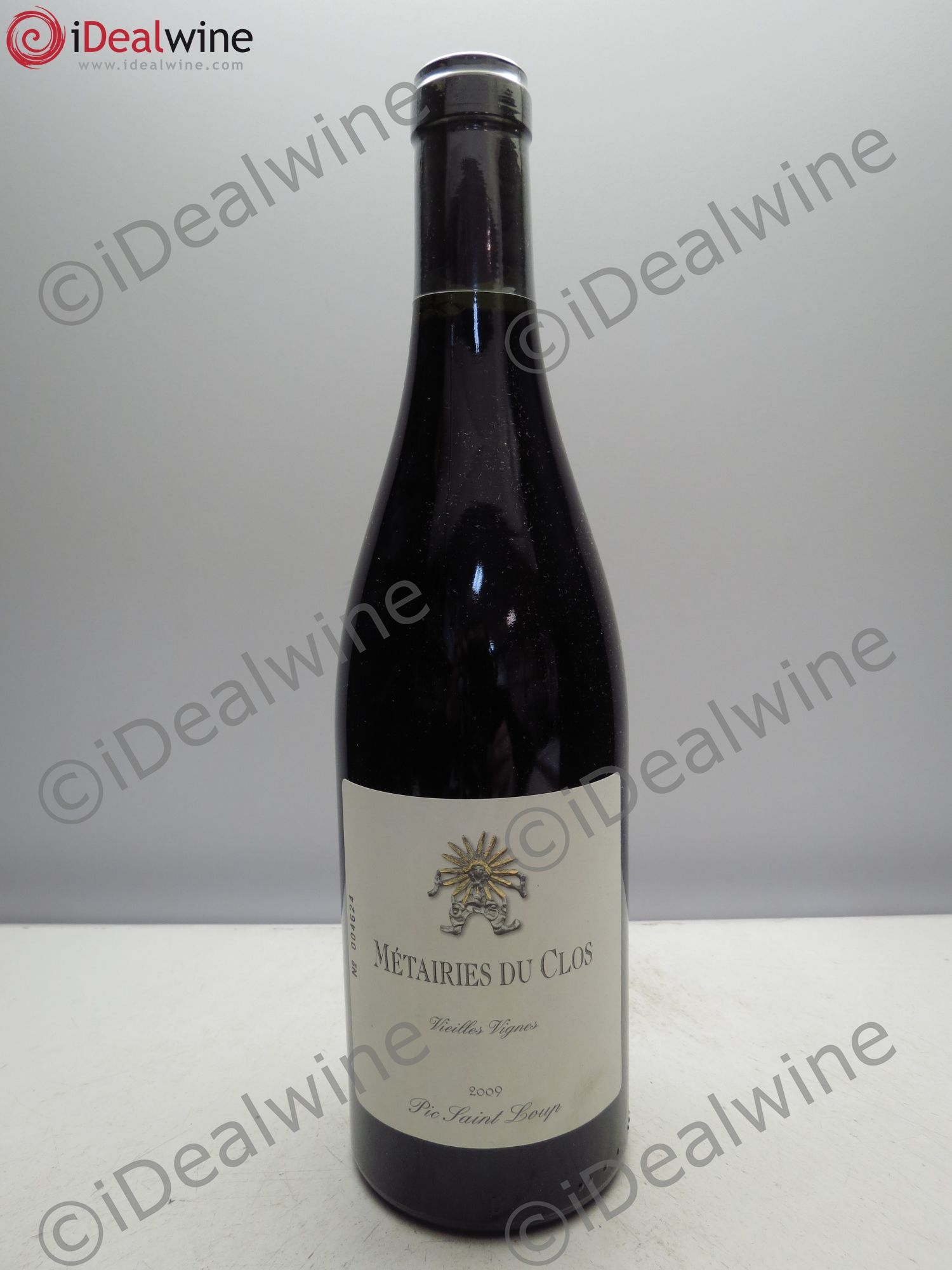 Pic Saint-Loup Les Métairies du Clos Vieilles Vignes Christophe Peyrus et Françoise Julien 2009 - Lot de 1 bouteille - 0
