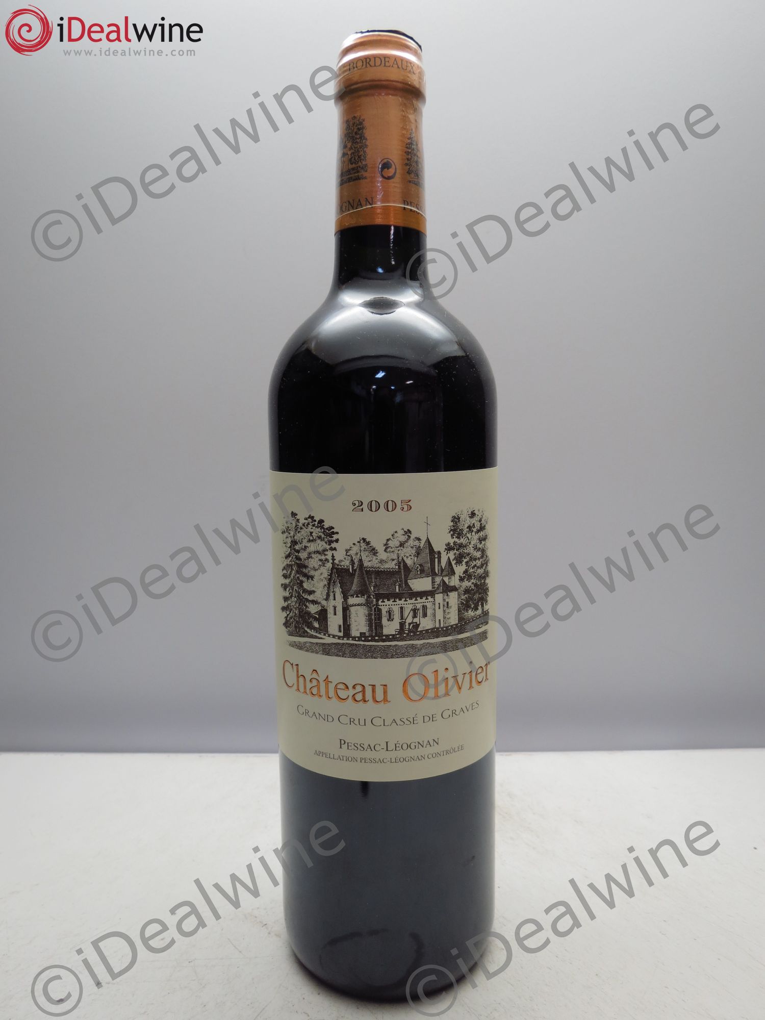 Château Olivier Cru Classé de Graves 2005 - Lot de 1 bouteille - 0