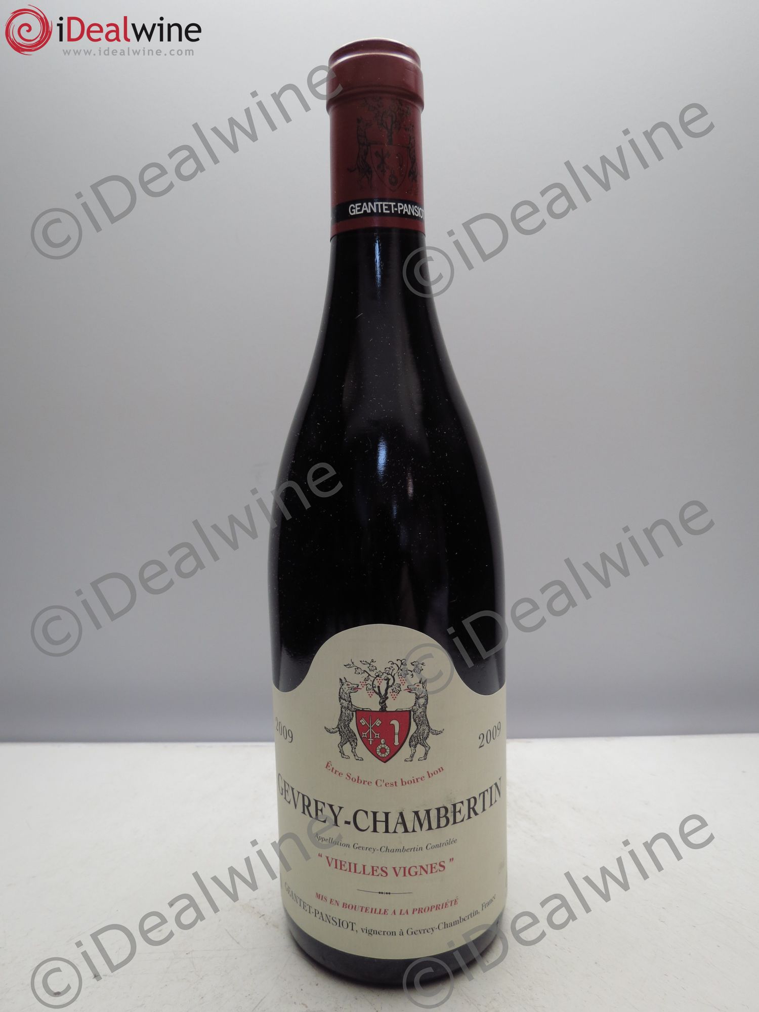 Gevrey-Chambertin Vieilles vignes Geantet-Pansiot 2009 - Lot de 1 bouteille - 0