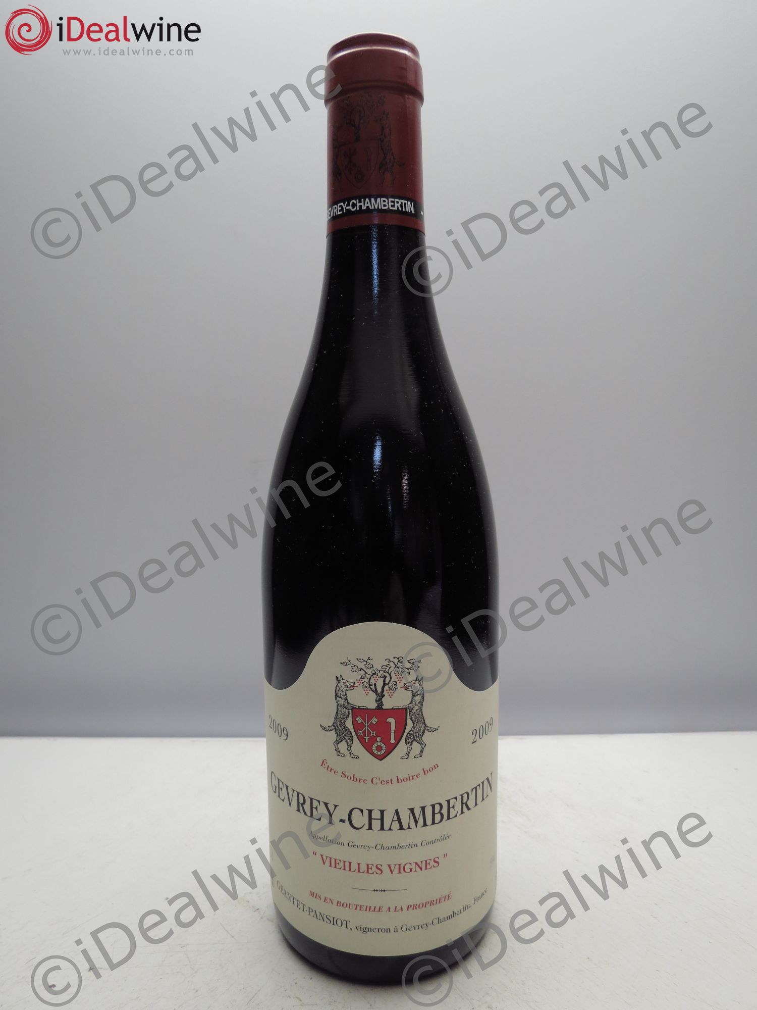 Gevrey-Chambertin Vieilles vignes Geantet-Pansiot 2009 - Lot de 1 bouteille - 0