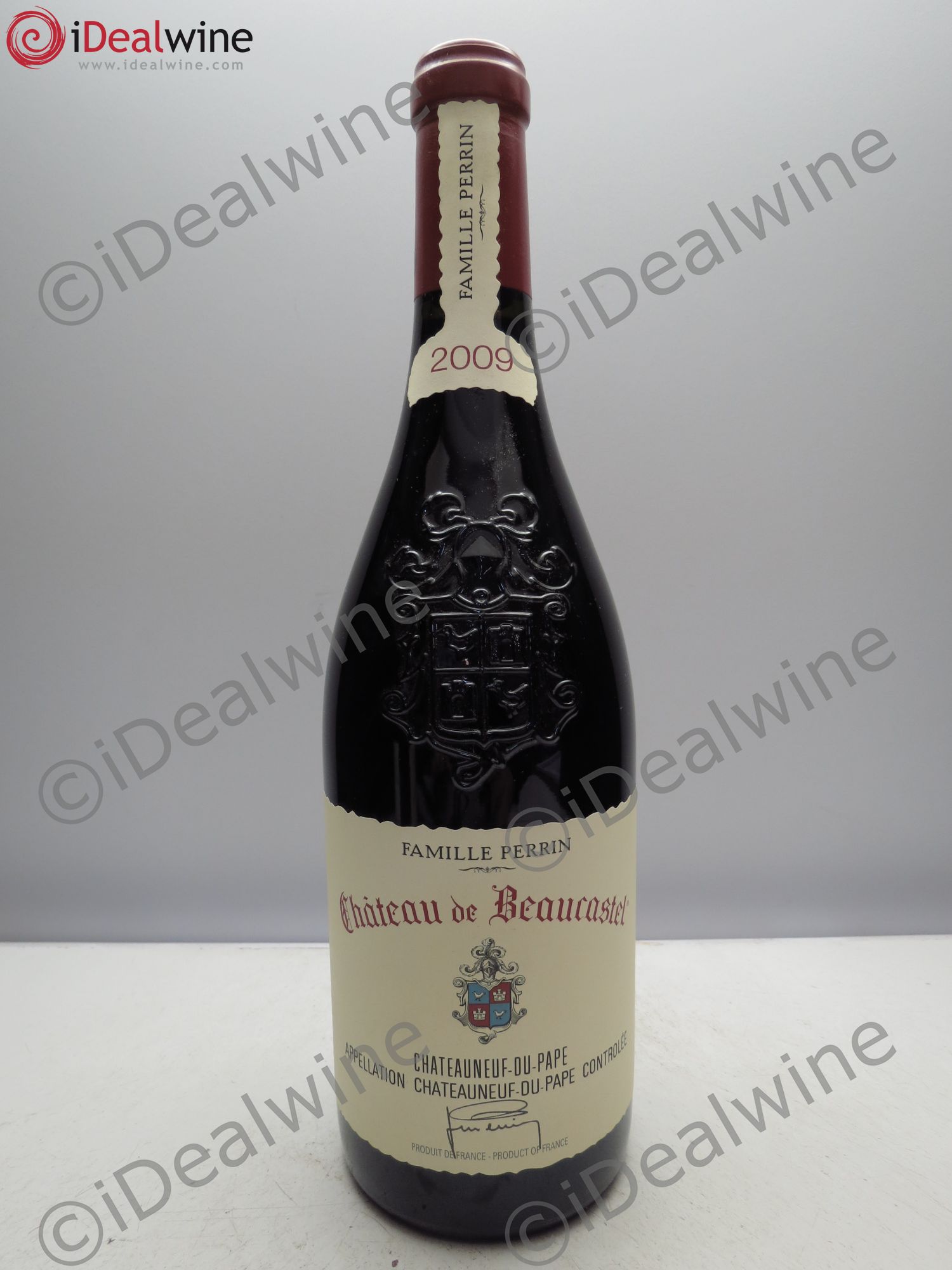 Châteauneuf-du-Pape Château de Beaucastel Famille Perrin 2009 - Lot de 1 bouteille - 0
