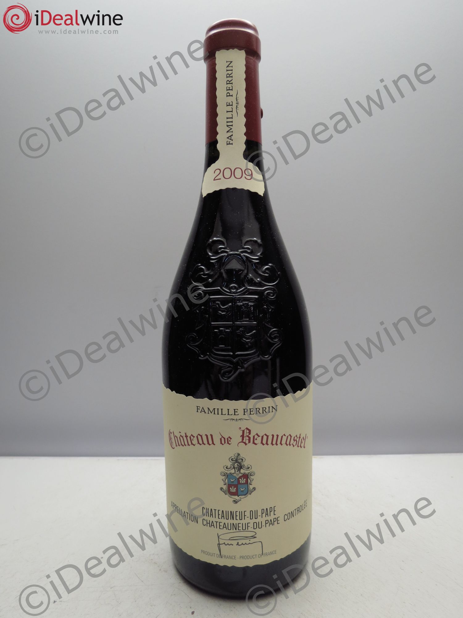 Châteauneuf-du-Pape Château de Beaucastel Famille Perrin 2009 - Lot de 1 bouteille - 0