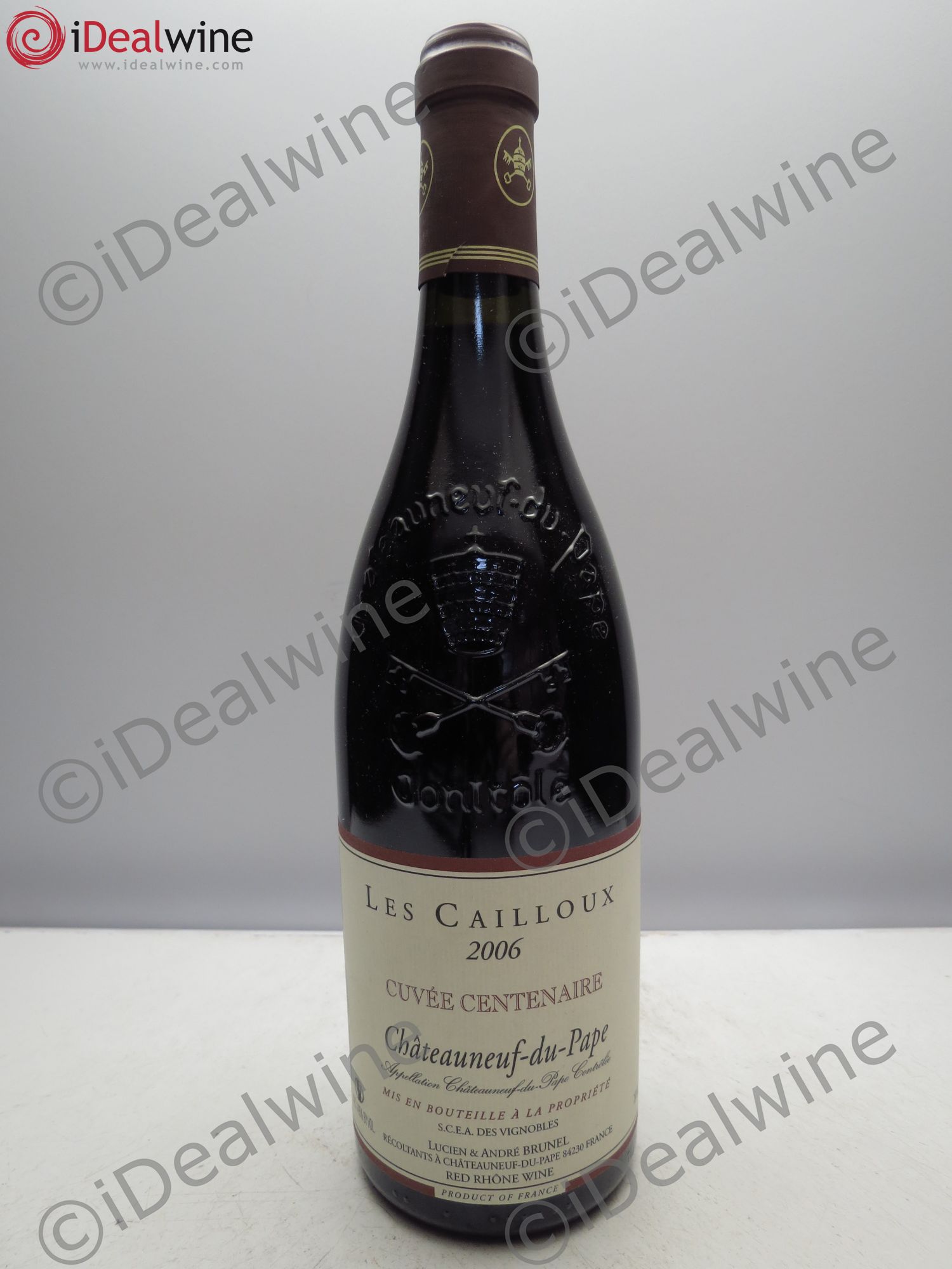 Châteauneuf-du-Pape Les Cailloux Cuvée Centenaire André Brunel 2006 - Lot de 1 bouteille - 0
