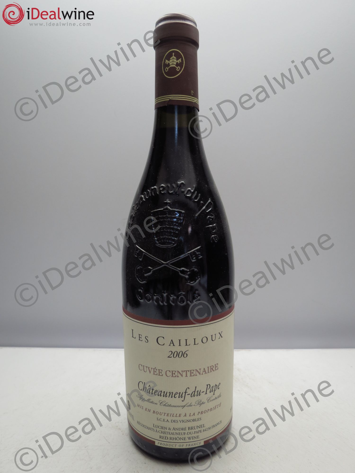 Châteauneuf-du-Pape Les Cailloux Cuvée Centenaire André Brunel 2006 - Lot de 1 bouteille - 0