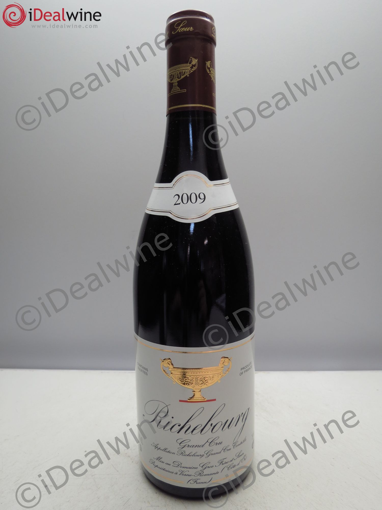 Richebourg Grand Cru Gros Frère & Soeur 2009 - Lot de 1 bouteille - 0