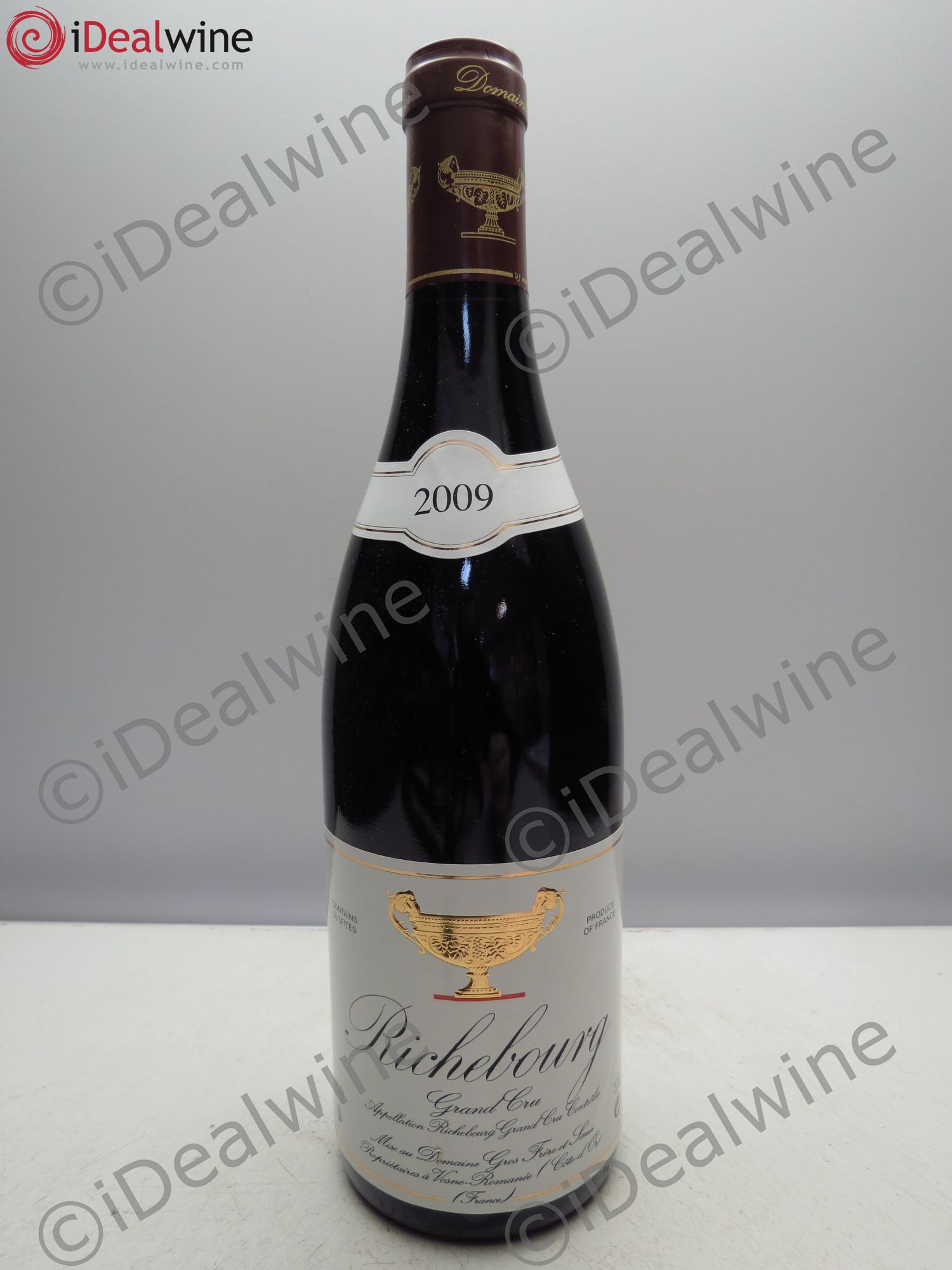 Richebourg Grand Cru Gros Frère & Soeur 2009 - Lot de 1 bouteille - 0