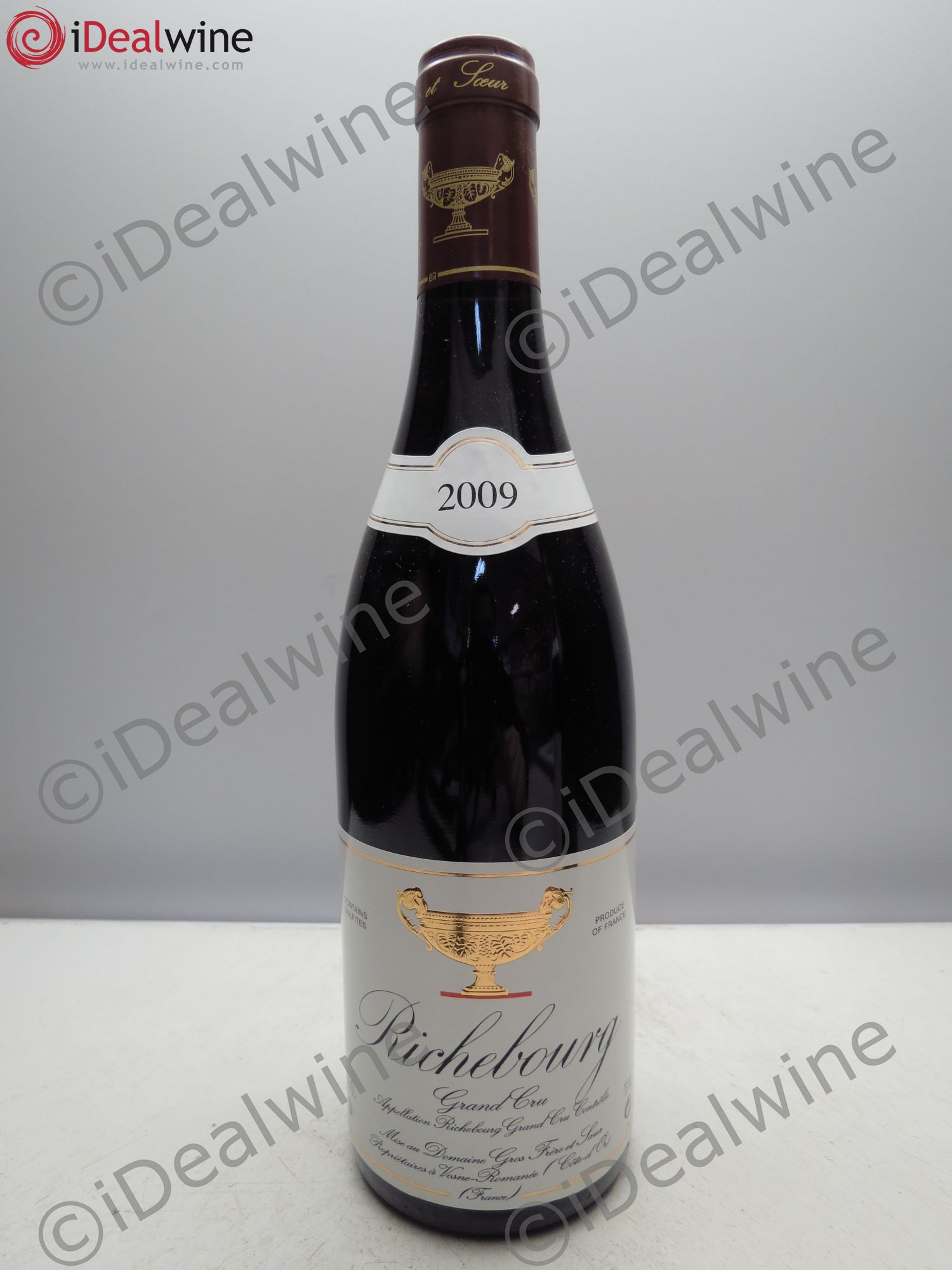 Richebourg Grand Cru Gros Frère & Soeur 2009 - Lot de 1 bouteille - 0