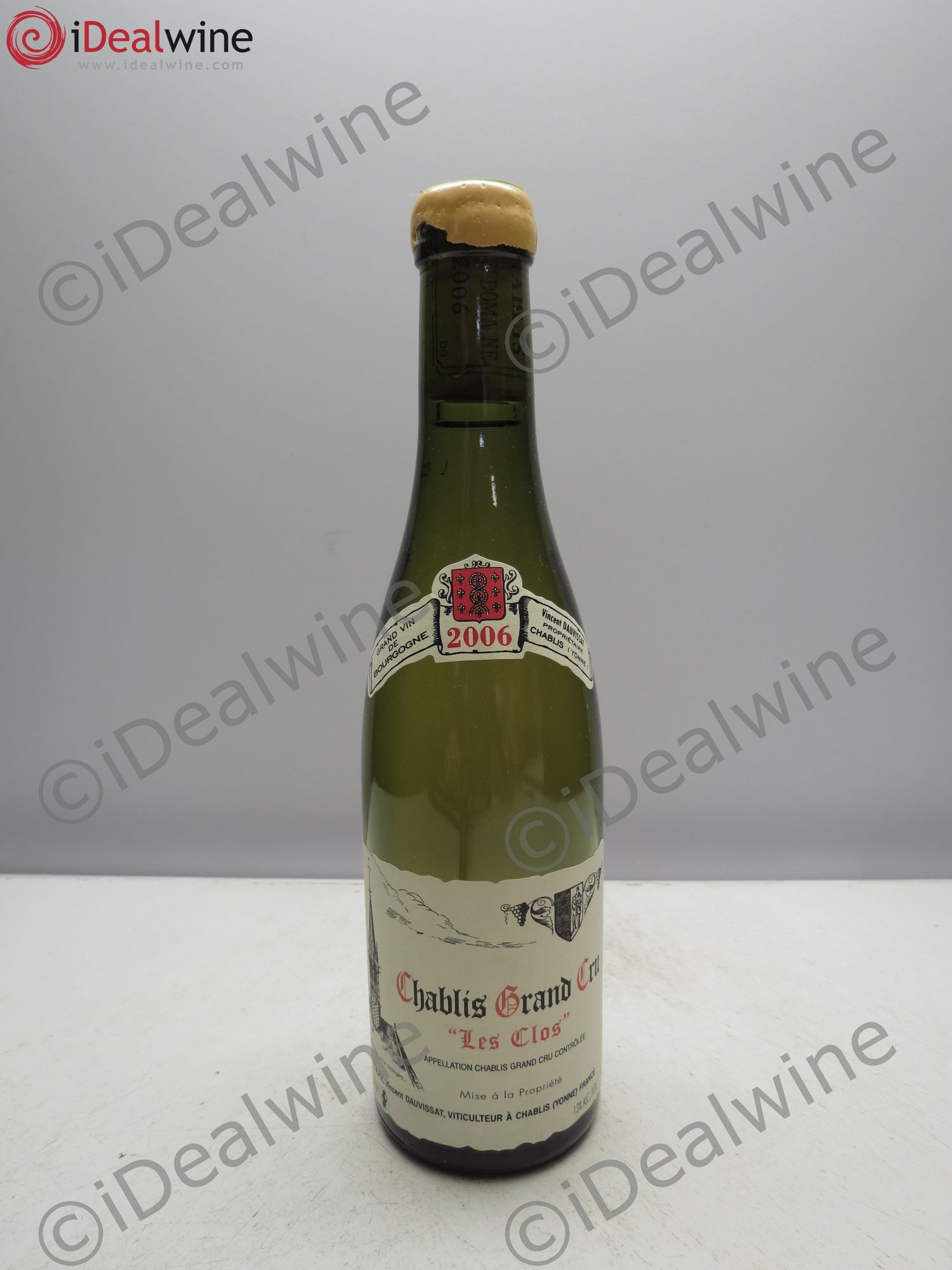 Chablis Grand Cru Les Clos Vincent Dauvissat (Domaine) 2006 - Posten von 1 Demi-Flasche - 0