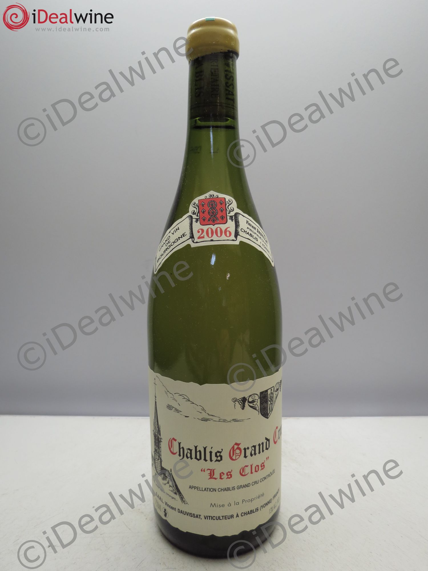 Chablis Grand Cru Les Clos Vincent Dauvissat (Domaine) 2006 - Lot de 1 bouteille - 0
