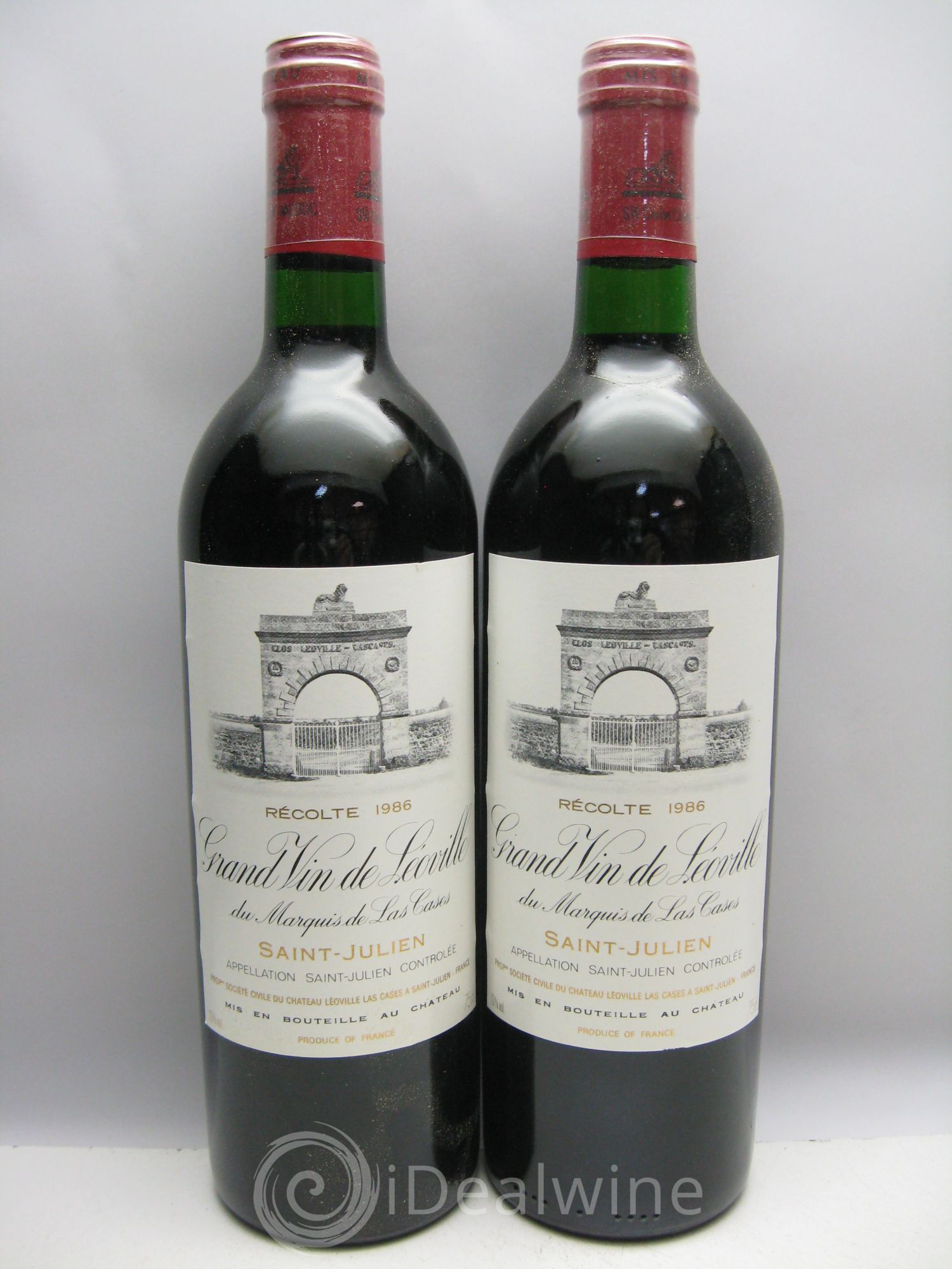 Château Léoville Las Cases 2ème Grand Cru Classé CBO sans couvercle 1986 - Lot de 12 bouteilles - 5